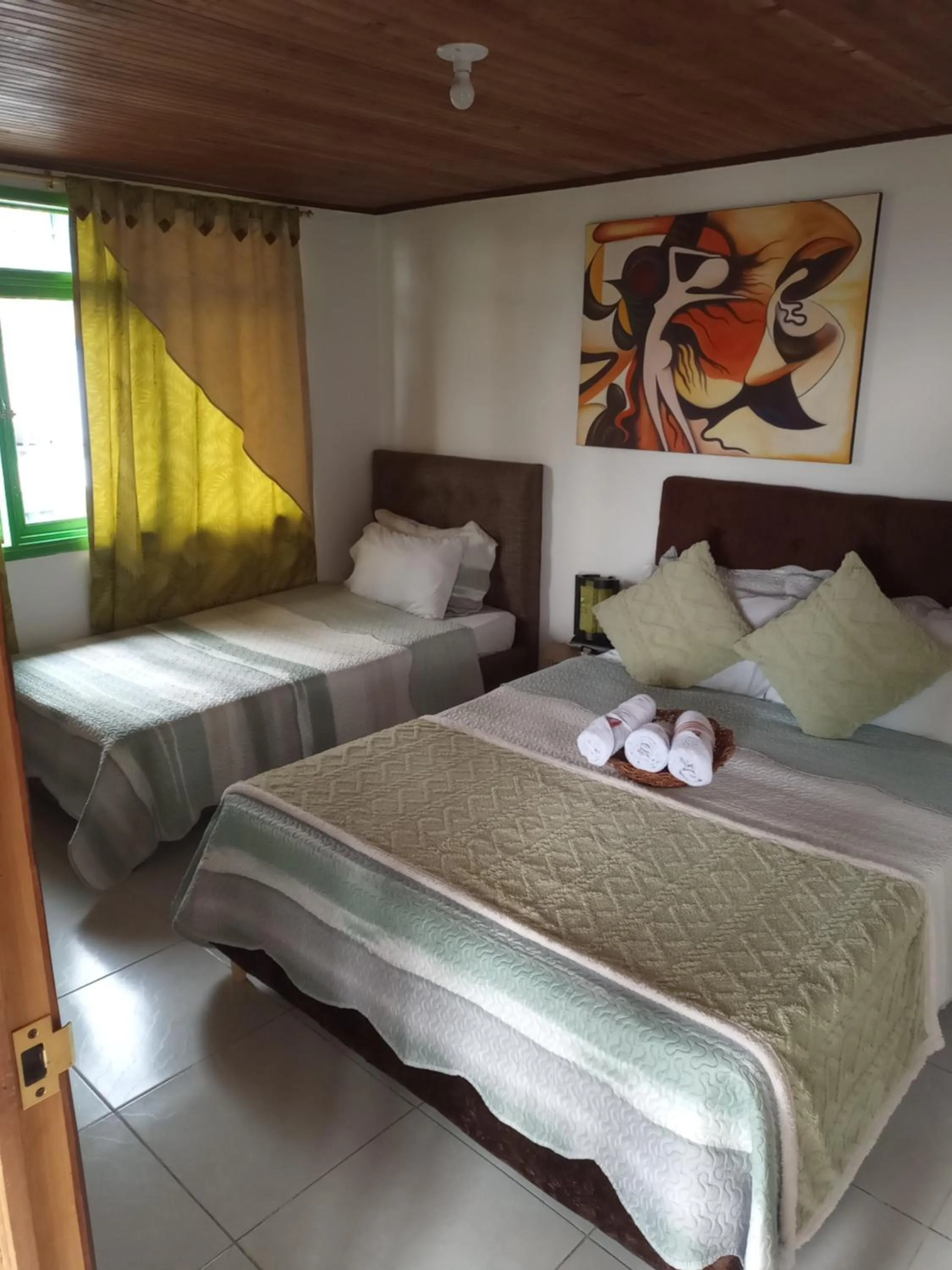 Bed in Vivienda Turistica Yerbabuena