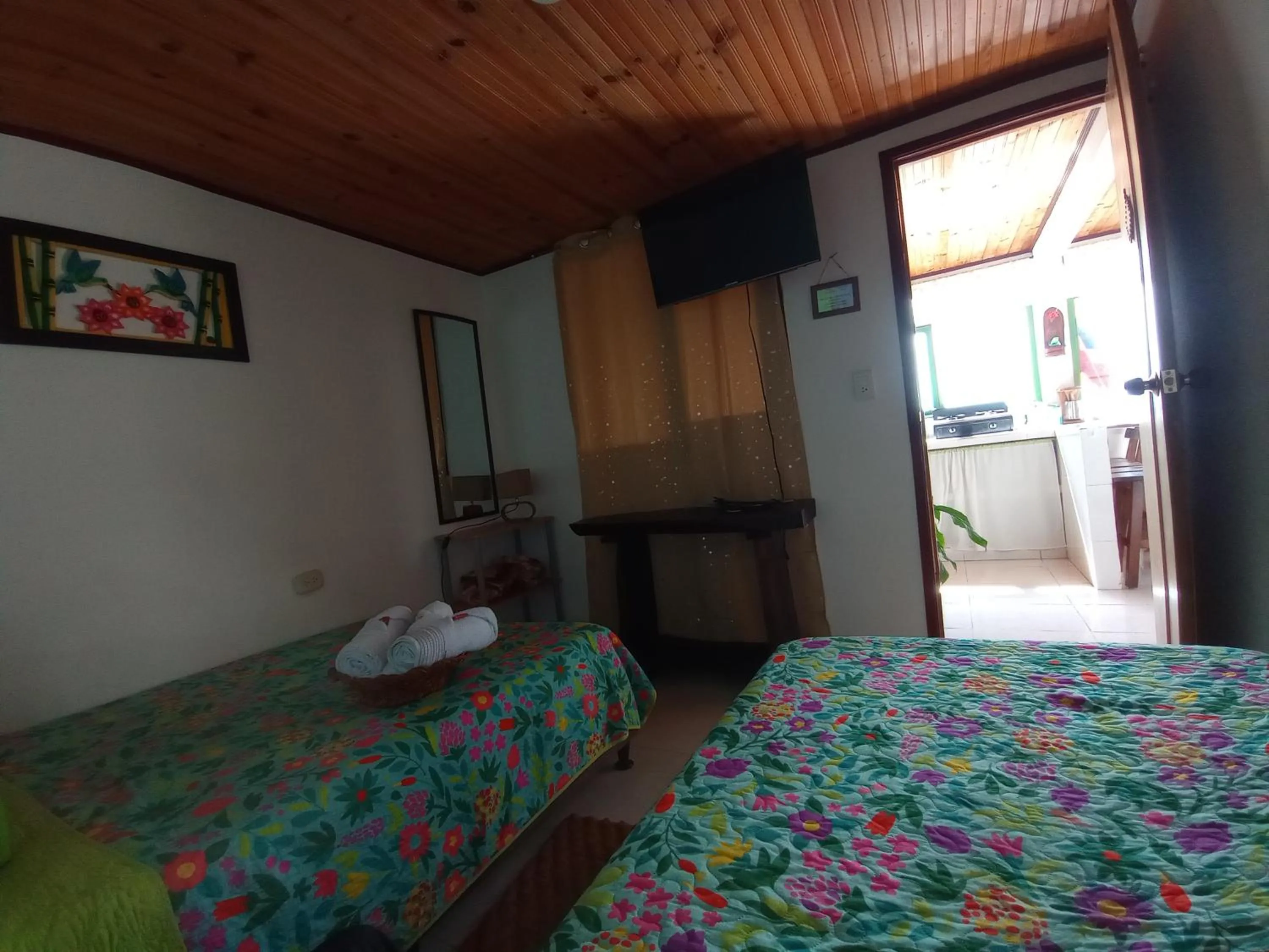Bed in Vivienda Turistica Yerbabuena