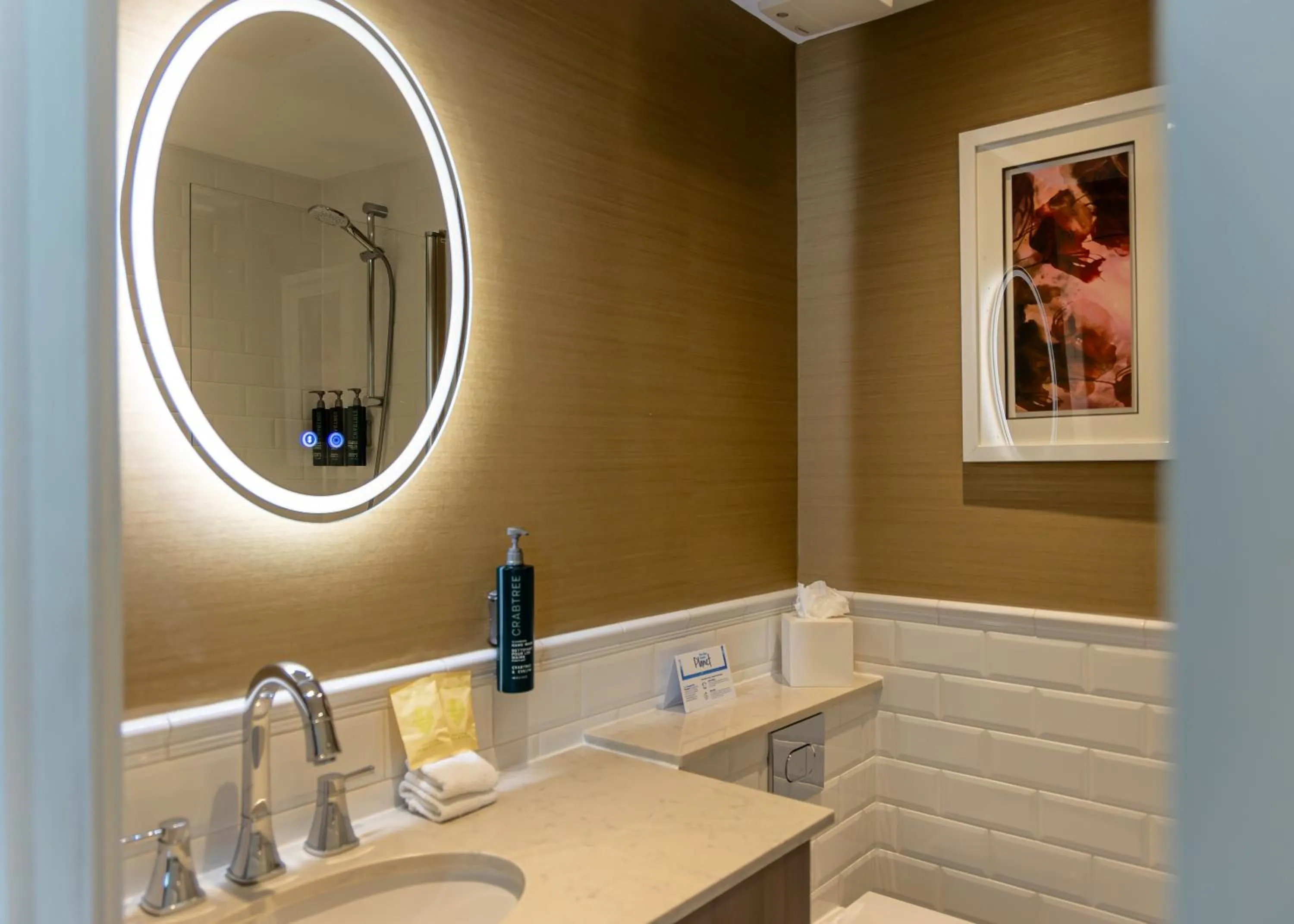 Bathroom in Hilton London Hyde Park