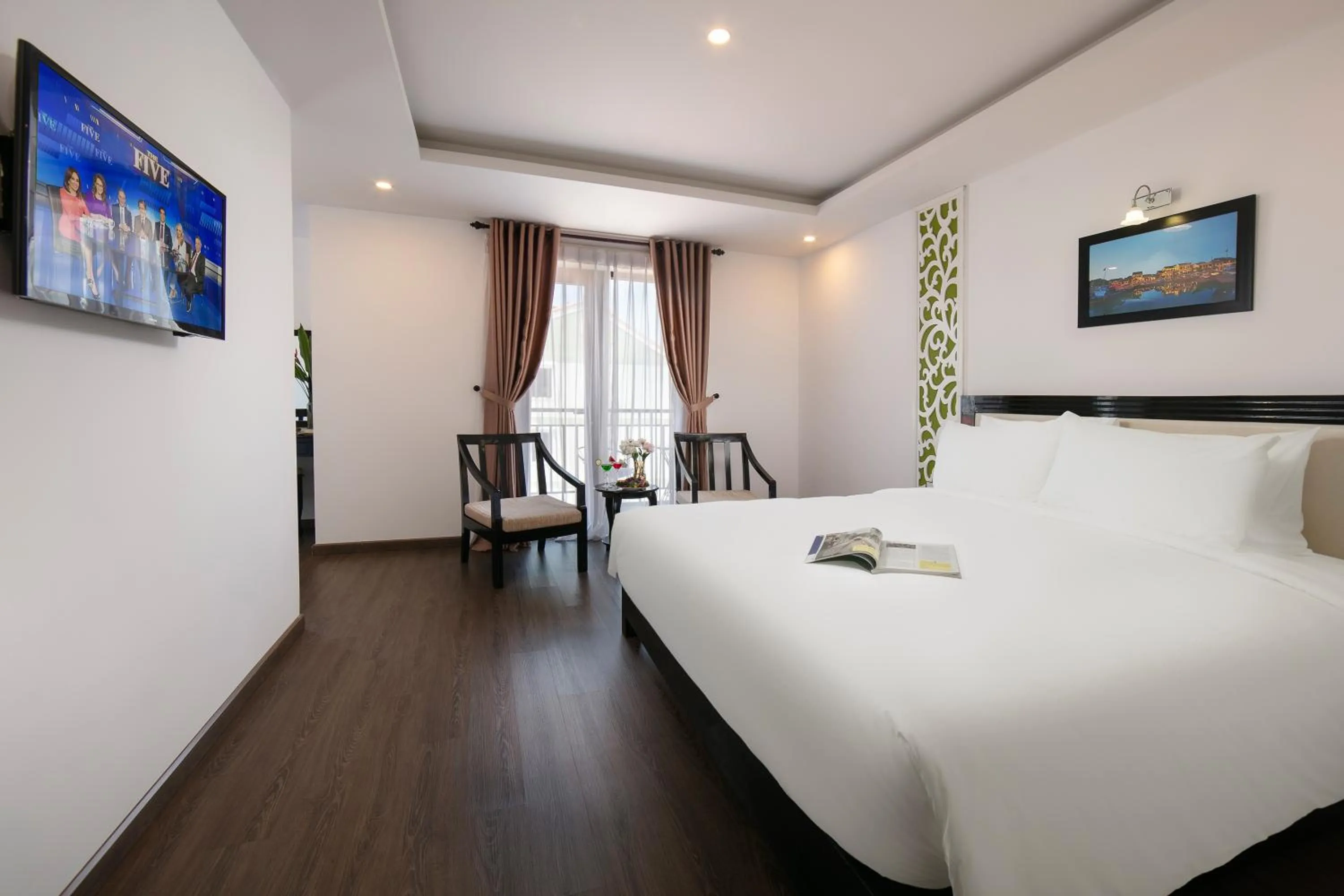 Bed in Hoi An Golden Holiday Villa