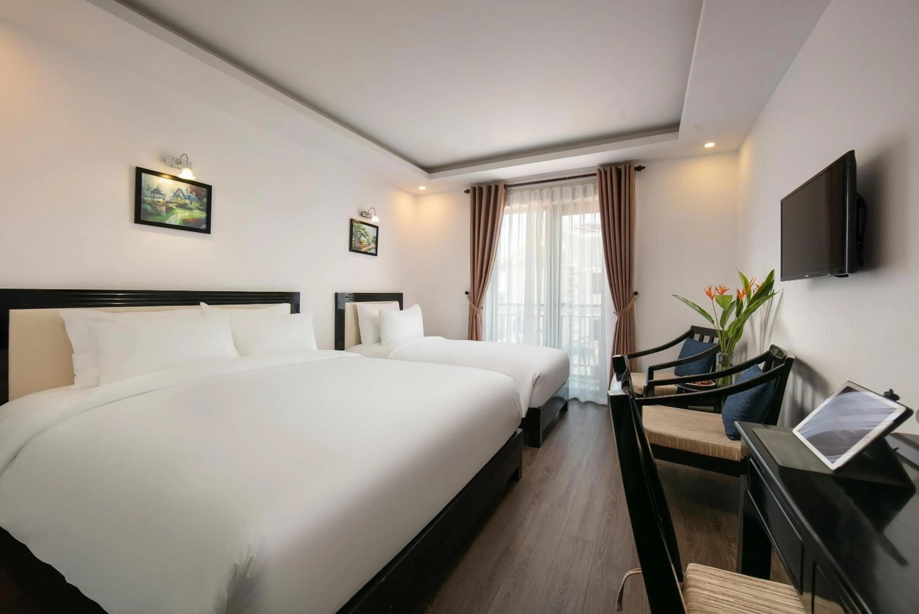 Bed in Hoi An Golden Holiday Villa