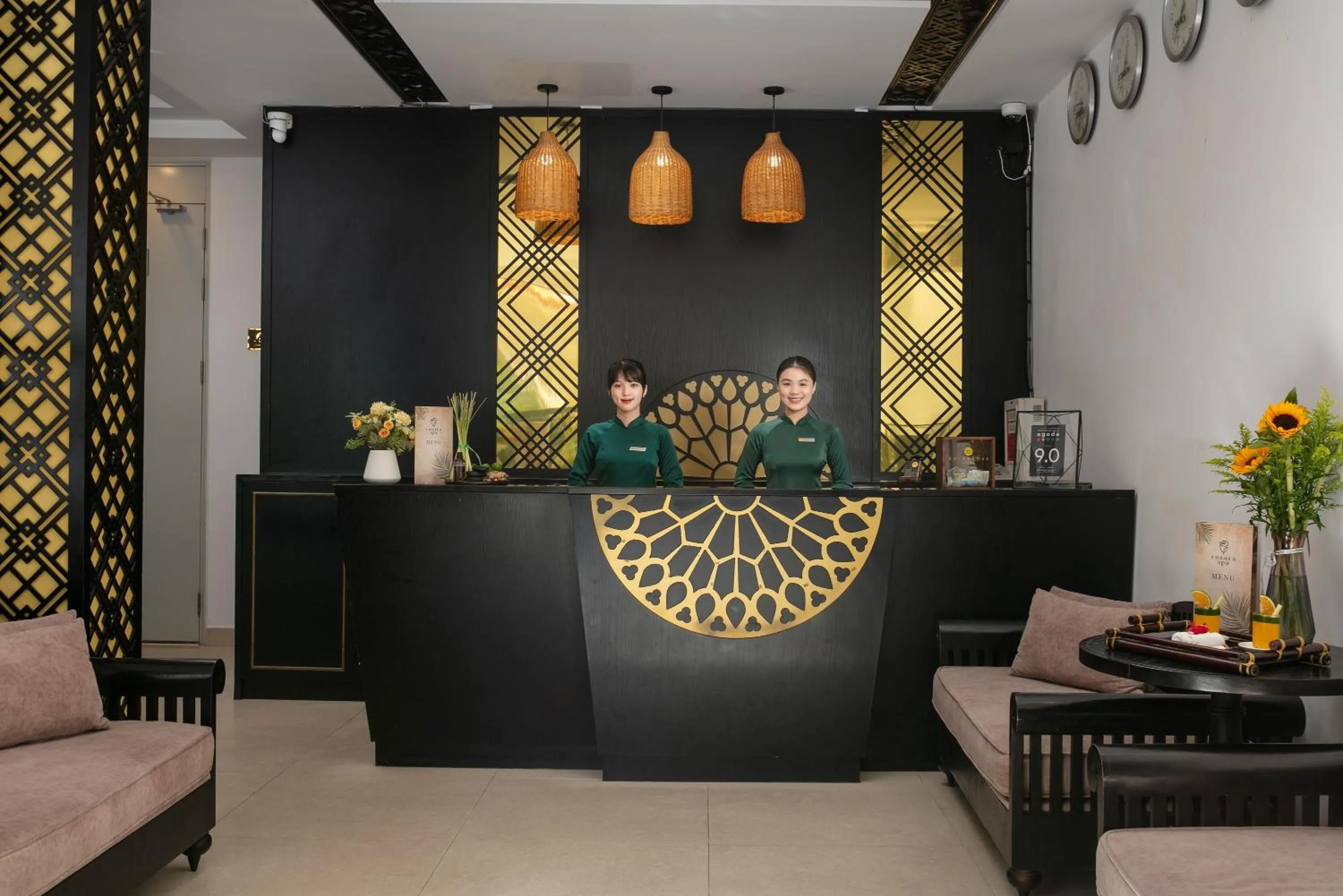 Living room in Hoi An Golden Holiday Villa