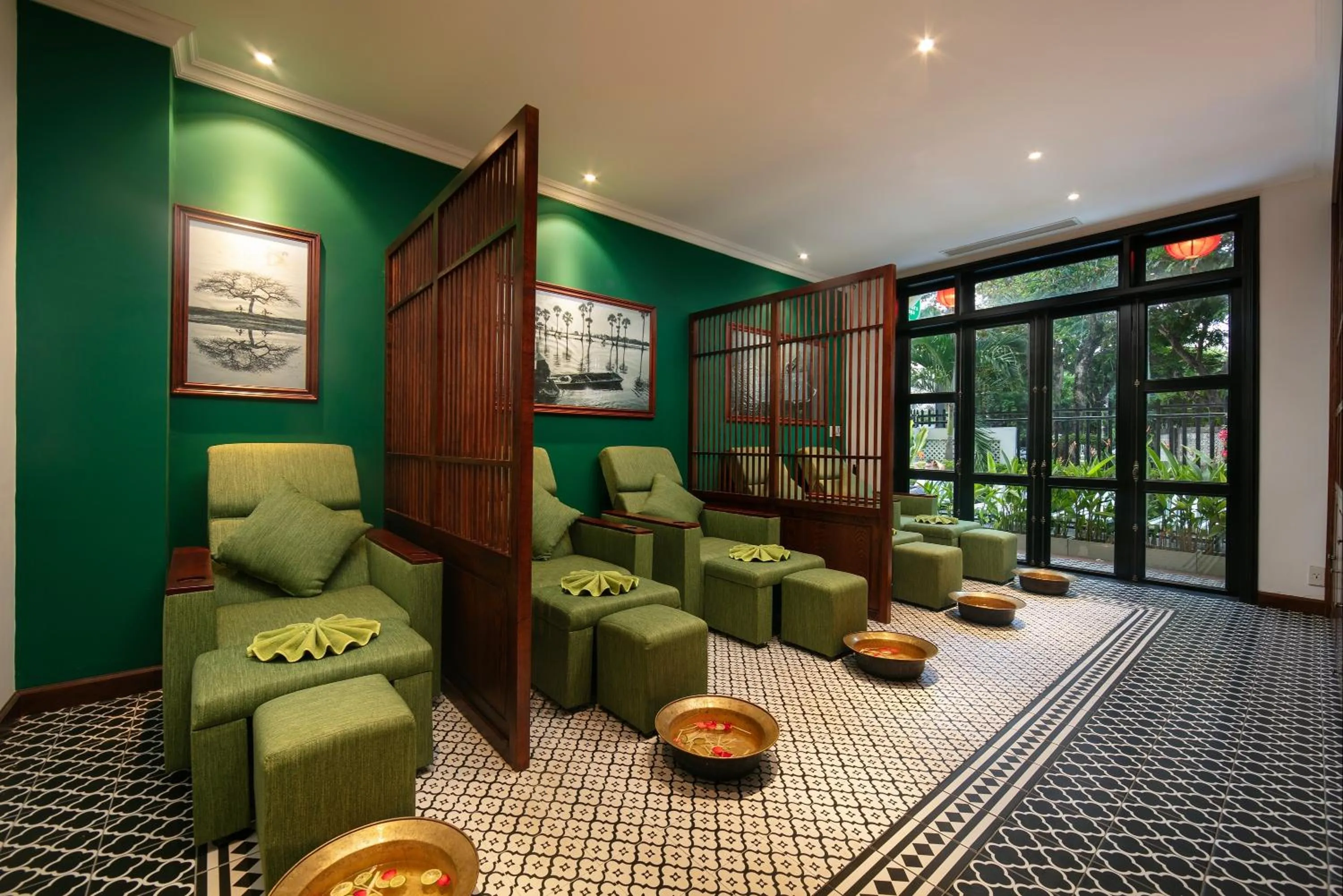 Living room in Hoi An Golden Holiday Villa