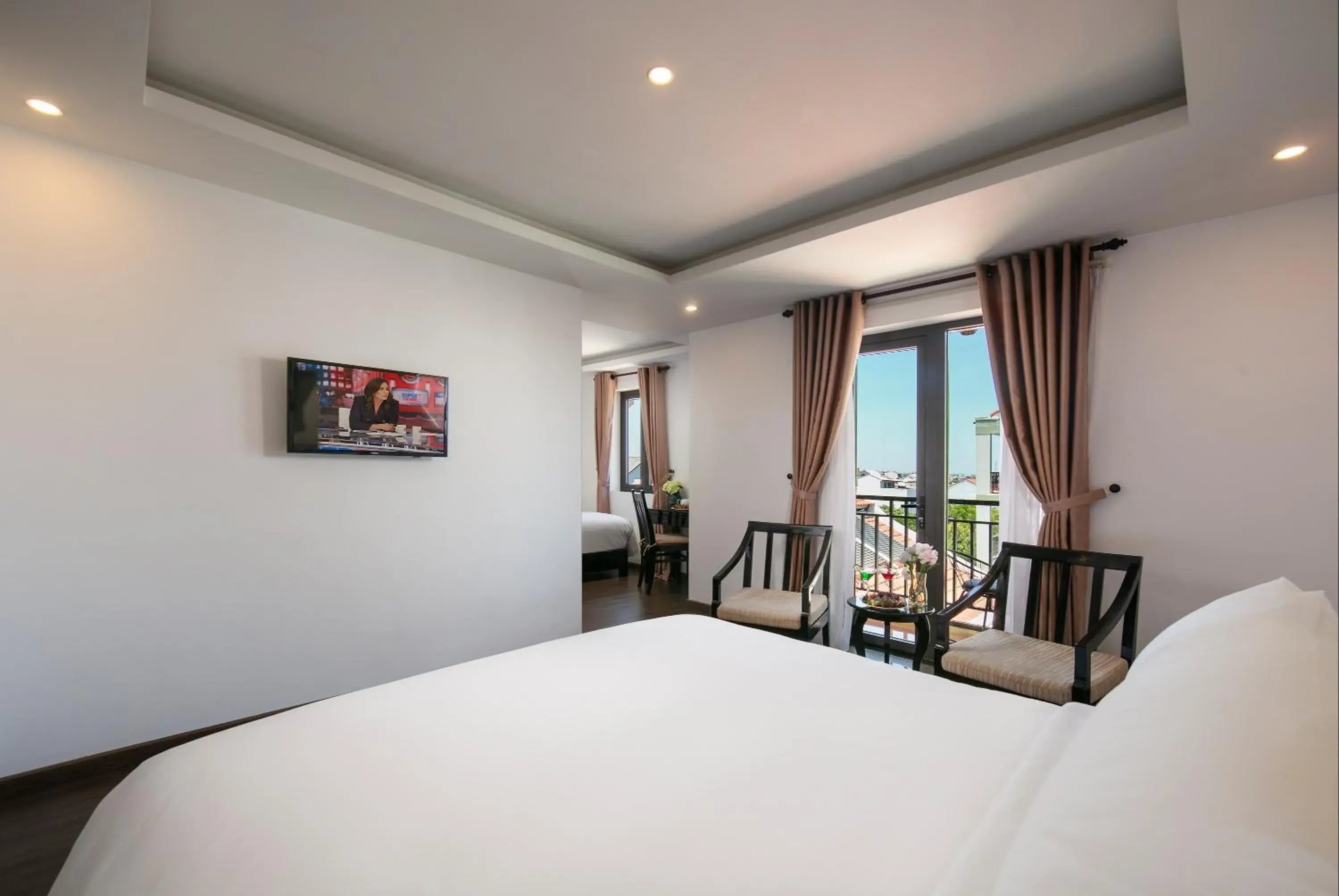 Bed in Hoi An Golden Holiday Villa Bed in Hoi An Golden Holiday Villa