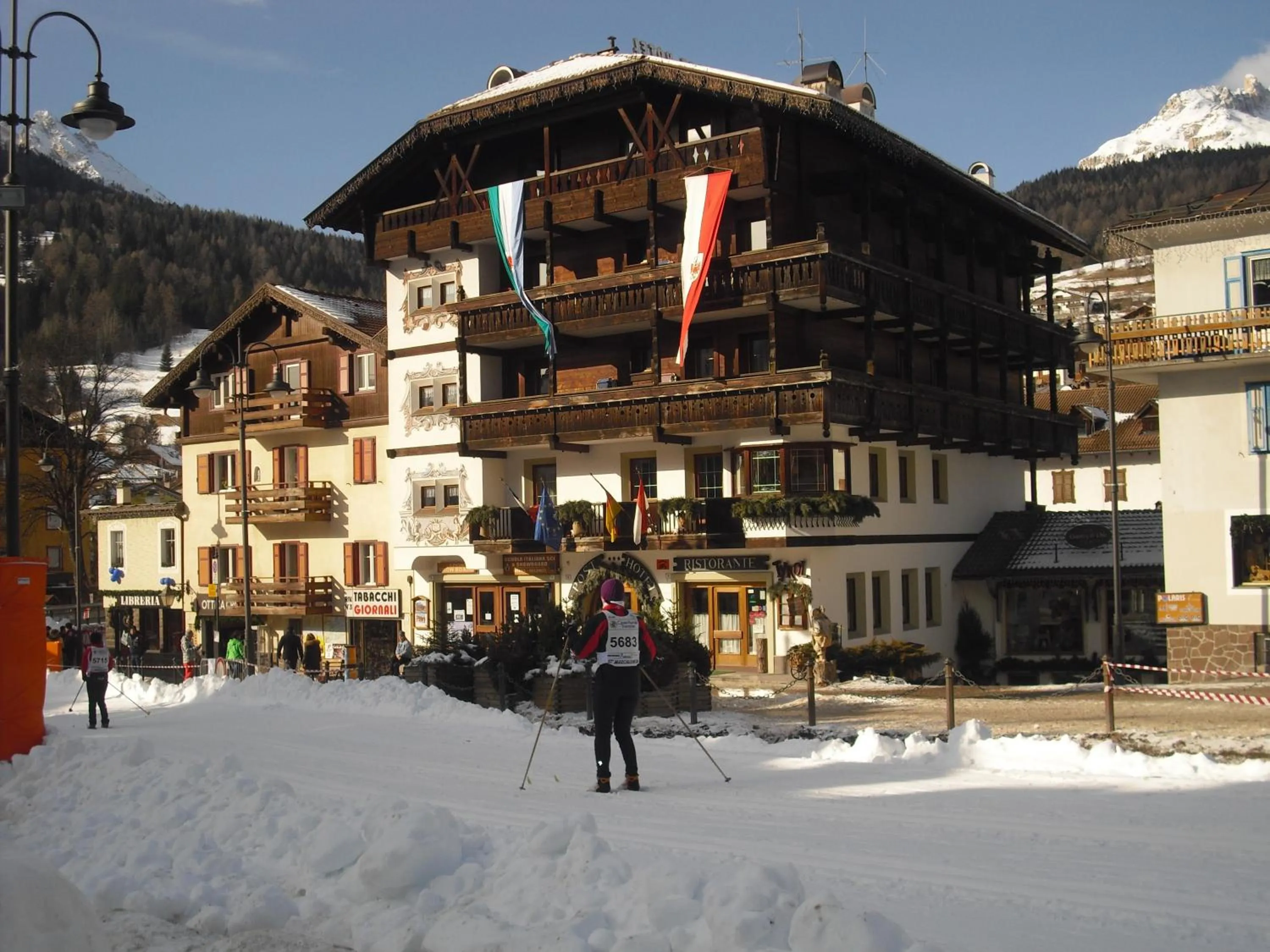Winter in Post Hotel Moena