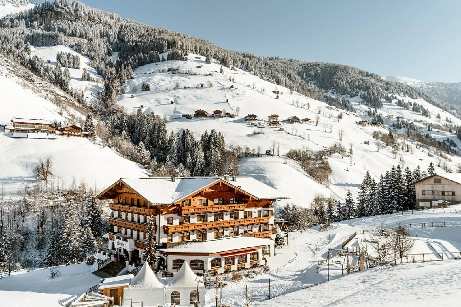 Property building in Hotel Lammwirt