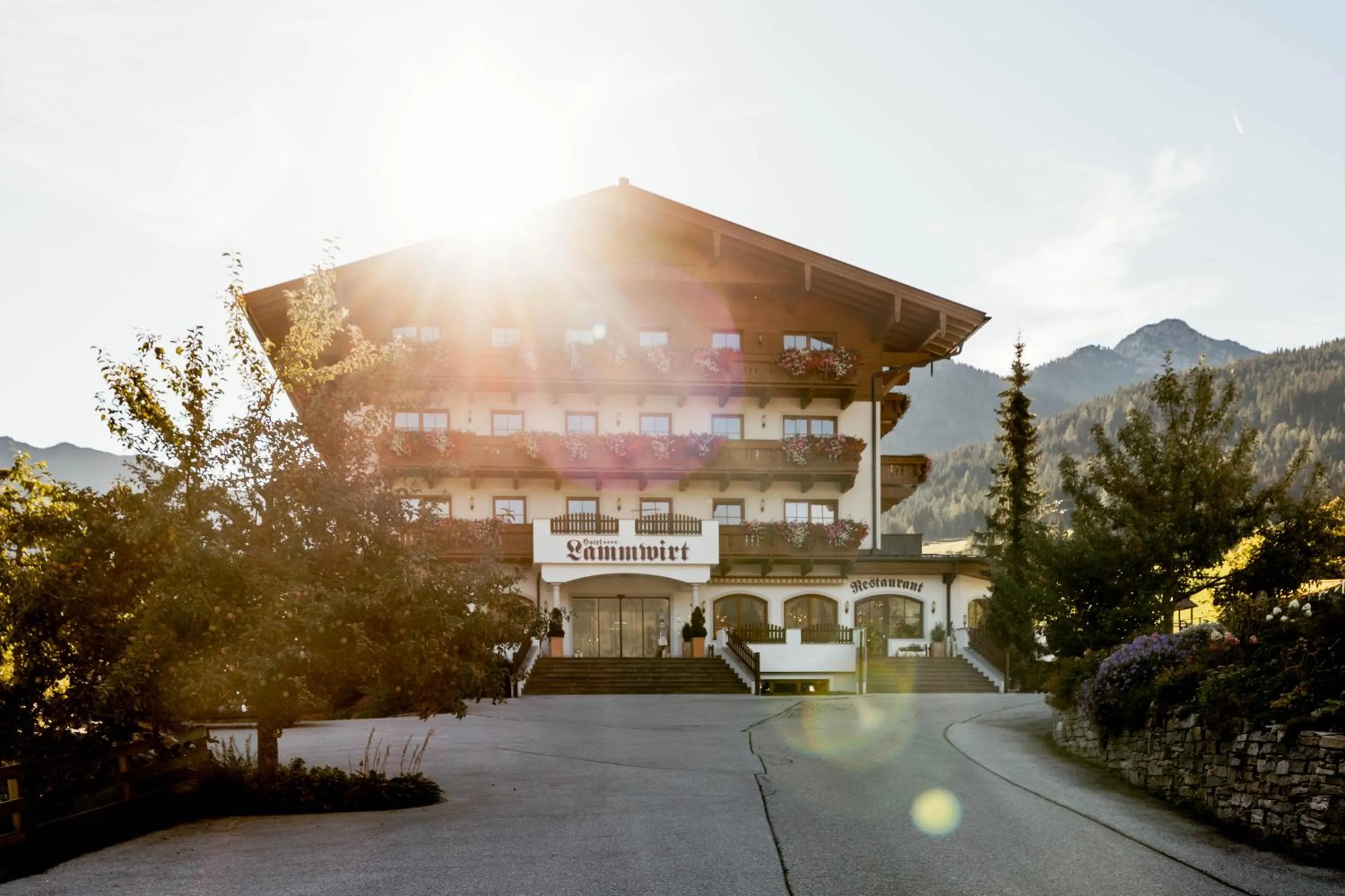 Property building in Hotel Lammwirt