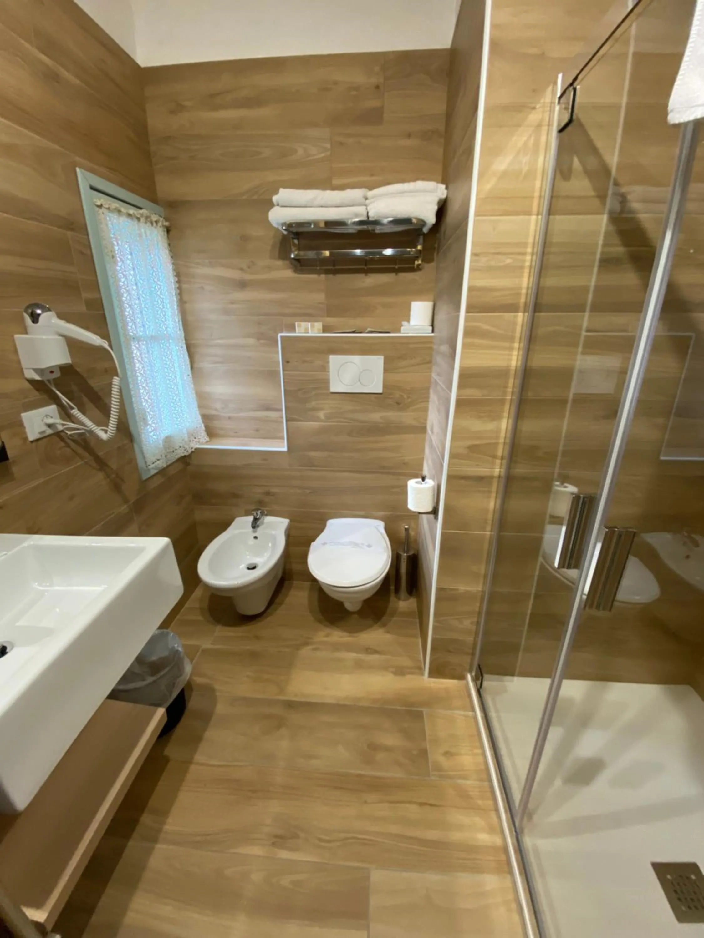 Bathroom in Hotel Montepizzo