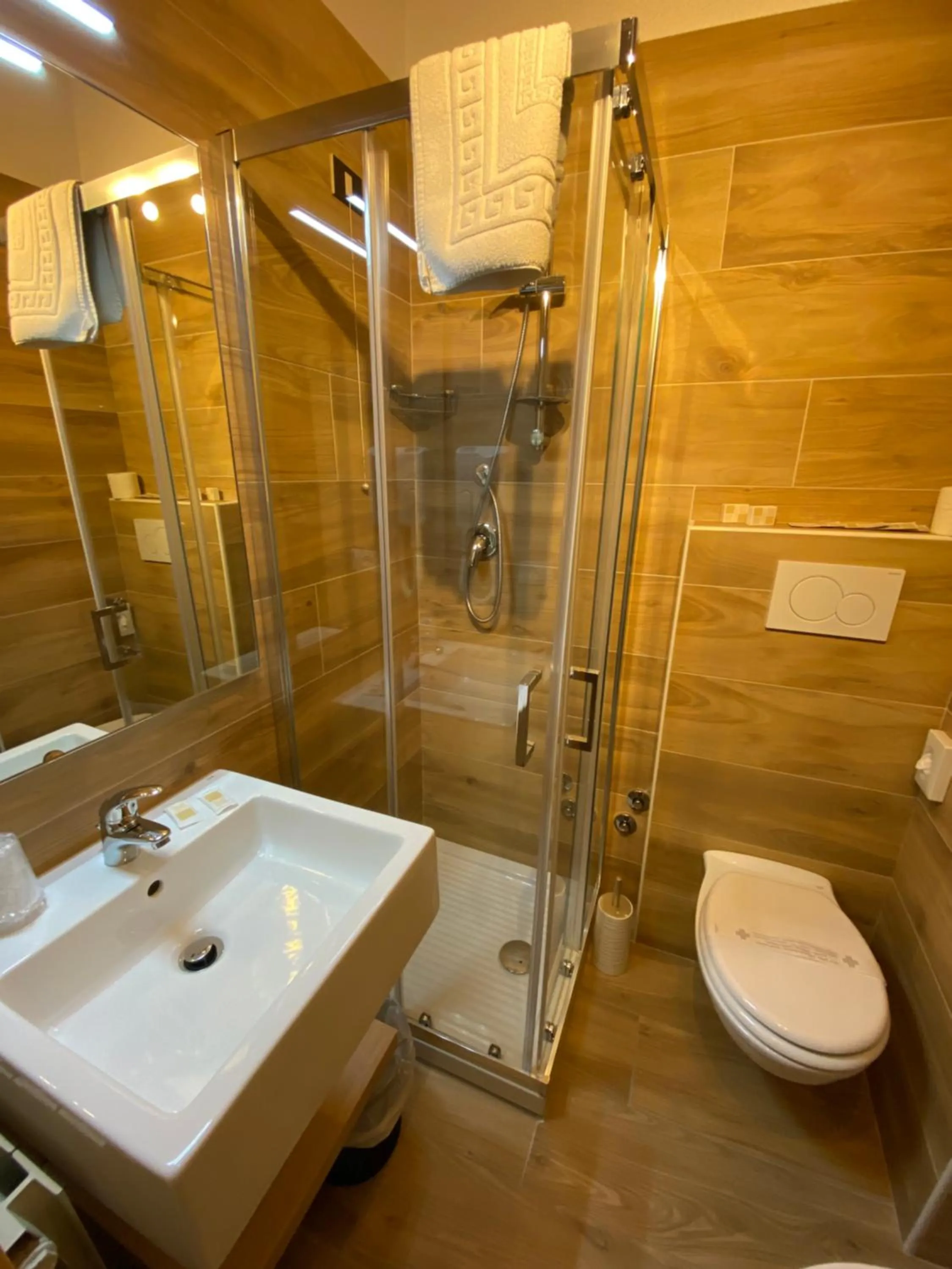 Bathroom in Hotel Montepizzo