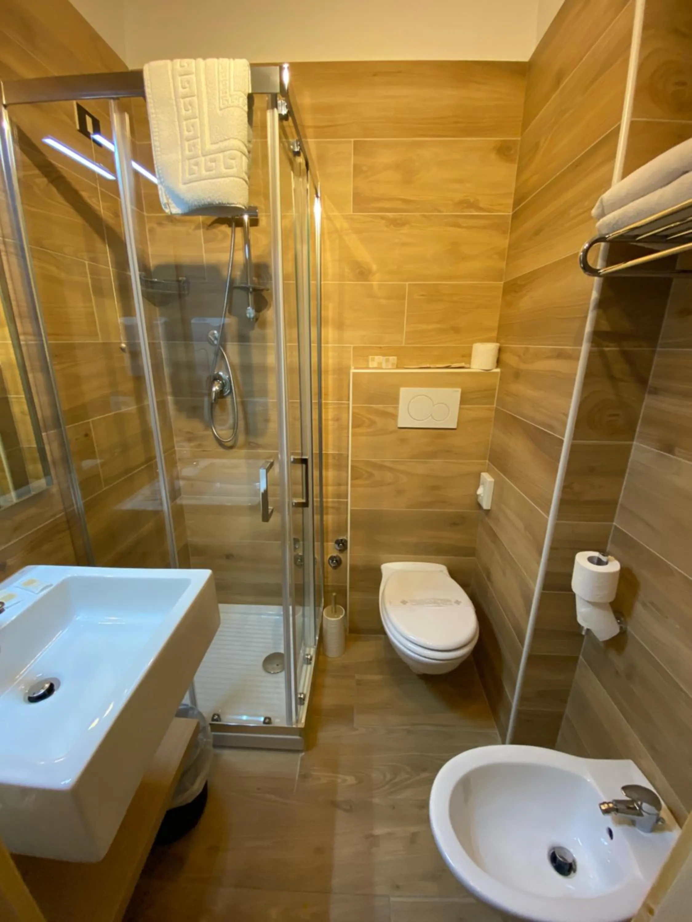 Bathroom in Hotel Montepizzo