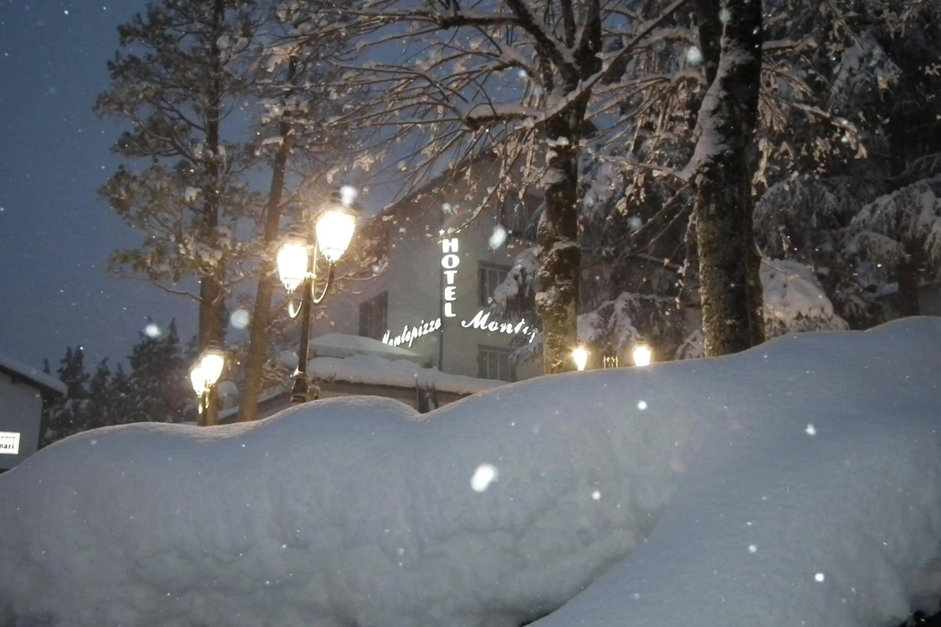 Night in Hotel Montepizzo