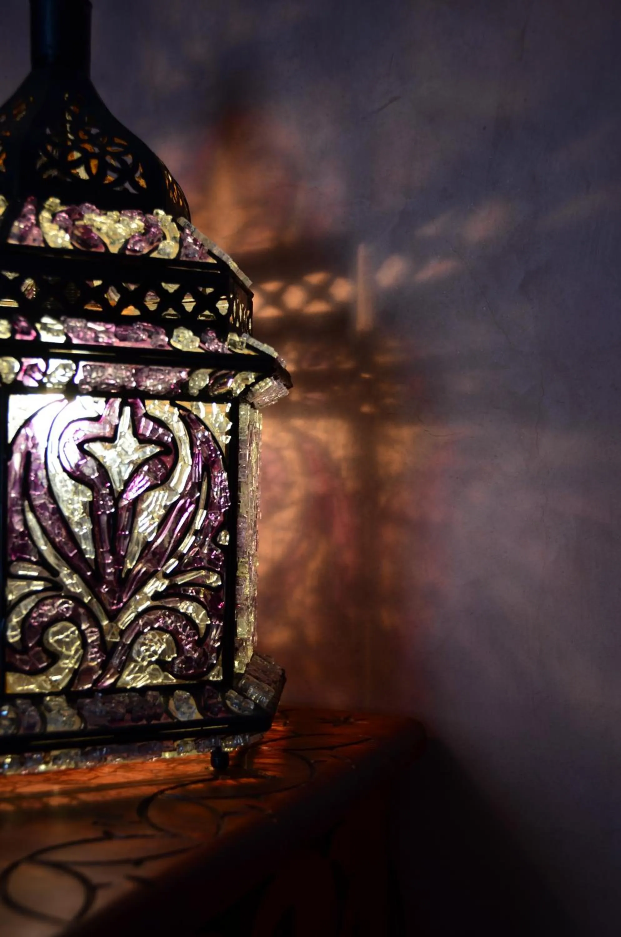 Decorative detail in Riad Euphorbe