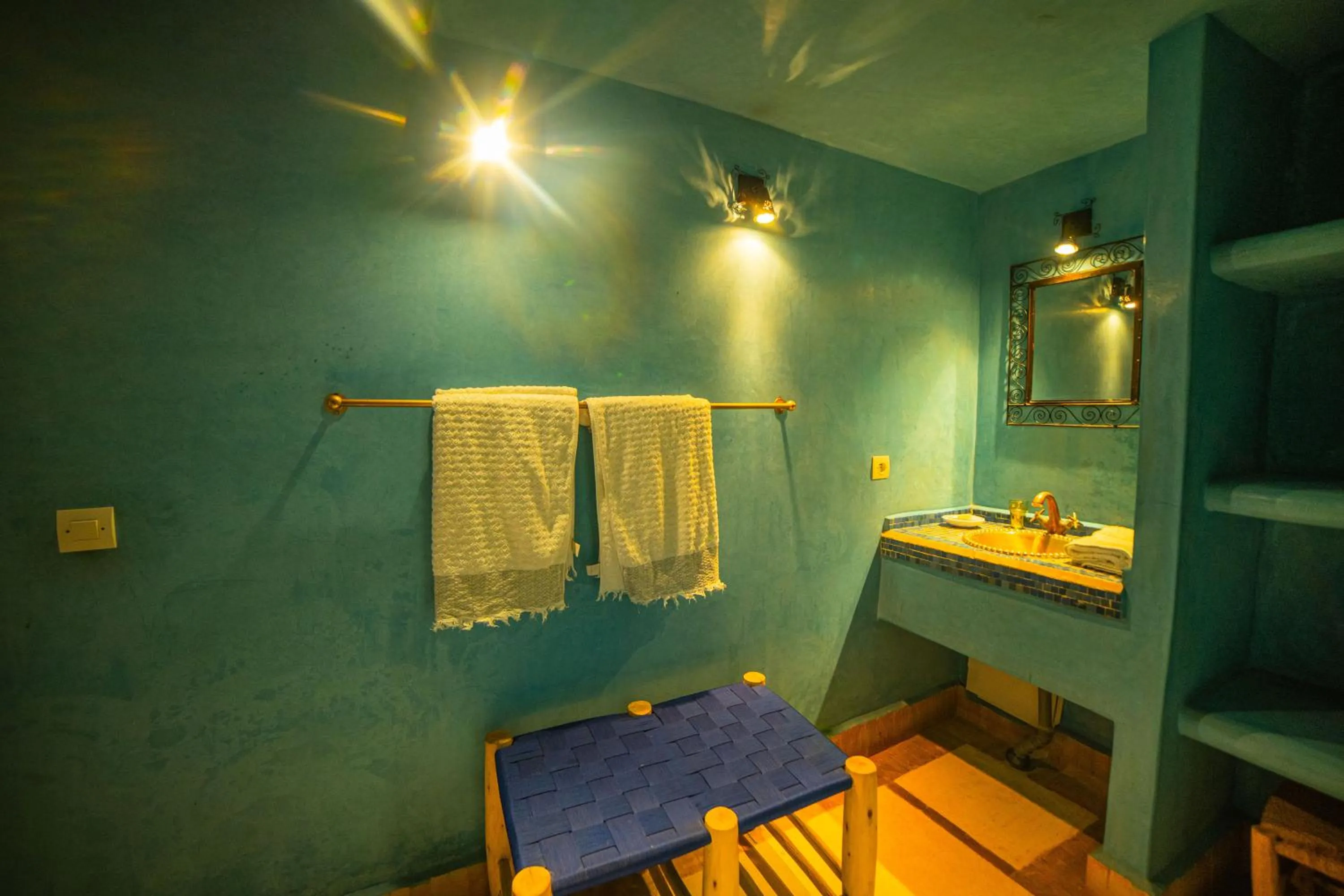 Bathroom in Riad Euphorbe