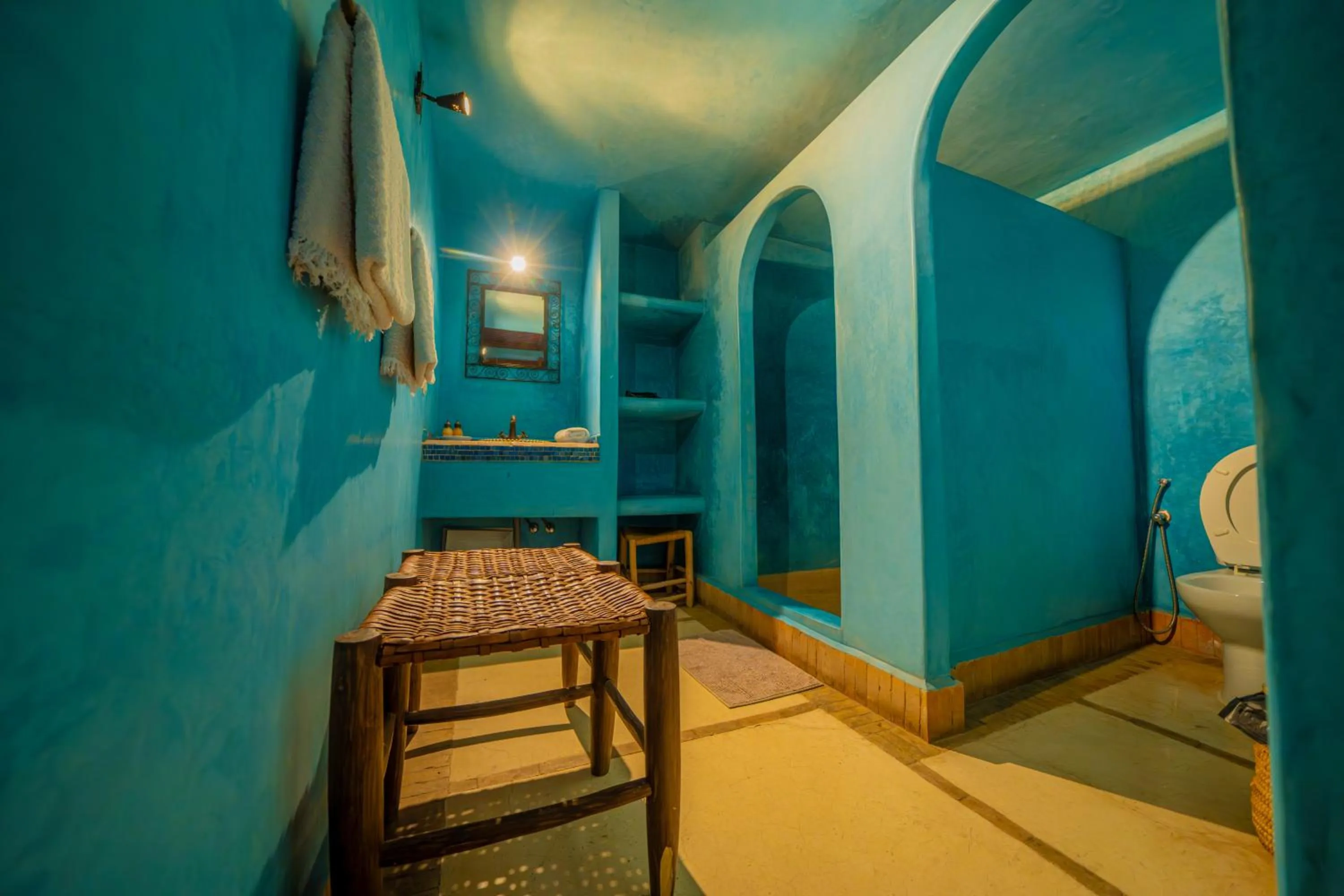 Bathroom in Riad Euphorbe