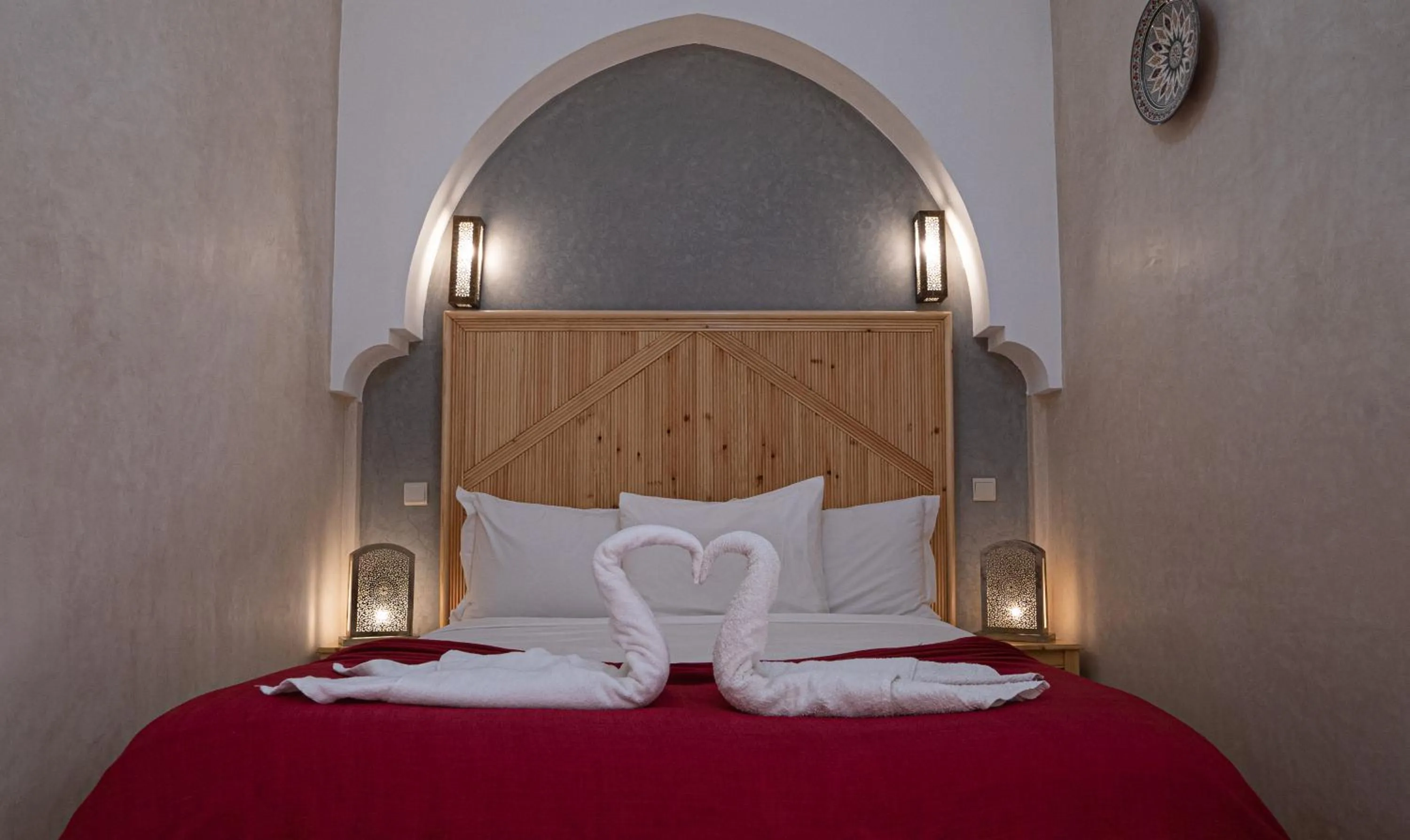 Bed in Riad Le Plein Sud