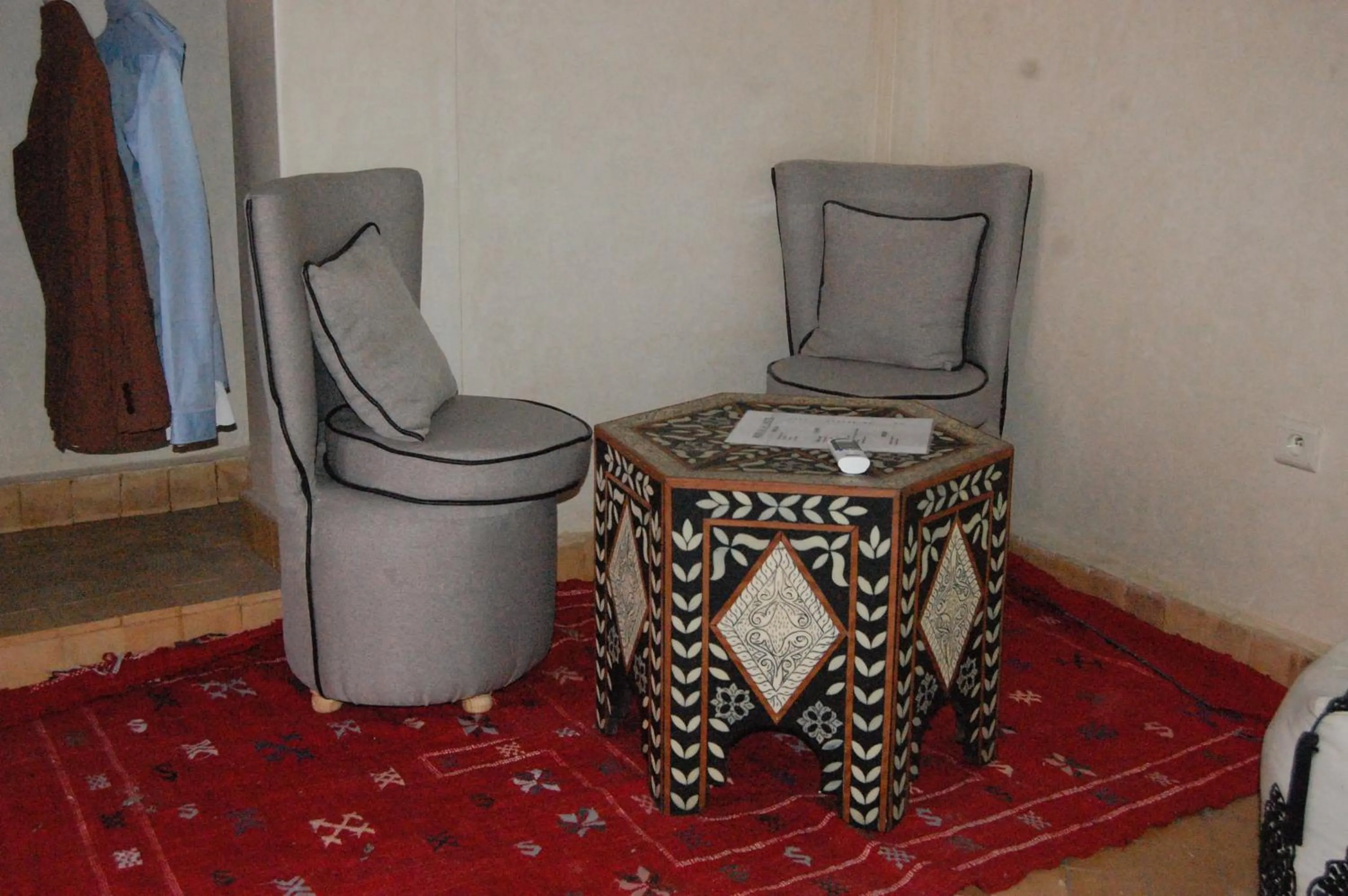 Seating area in Riad Le Plein Sud