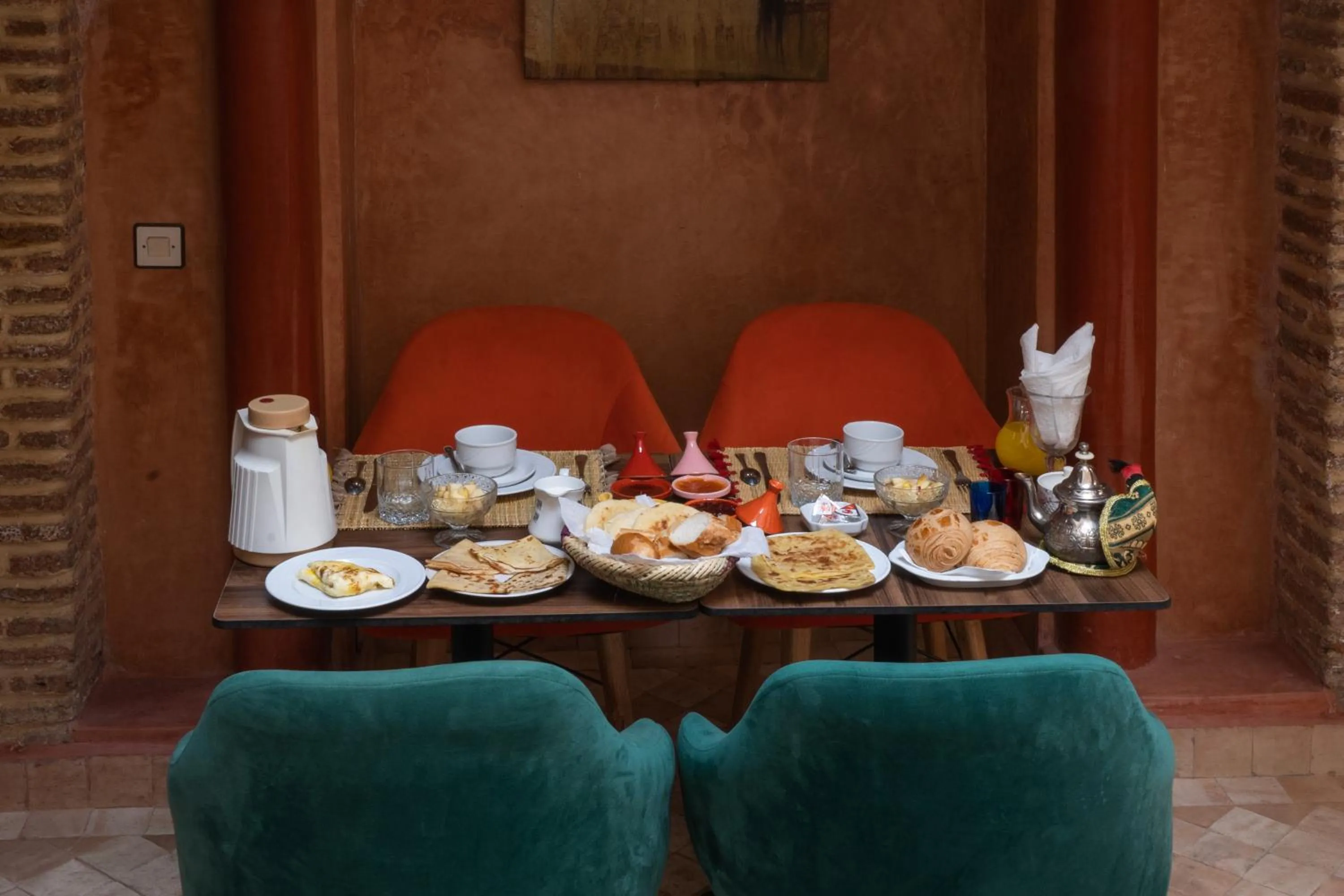 Breakfast in Riad Le Plein Sud