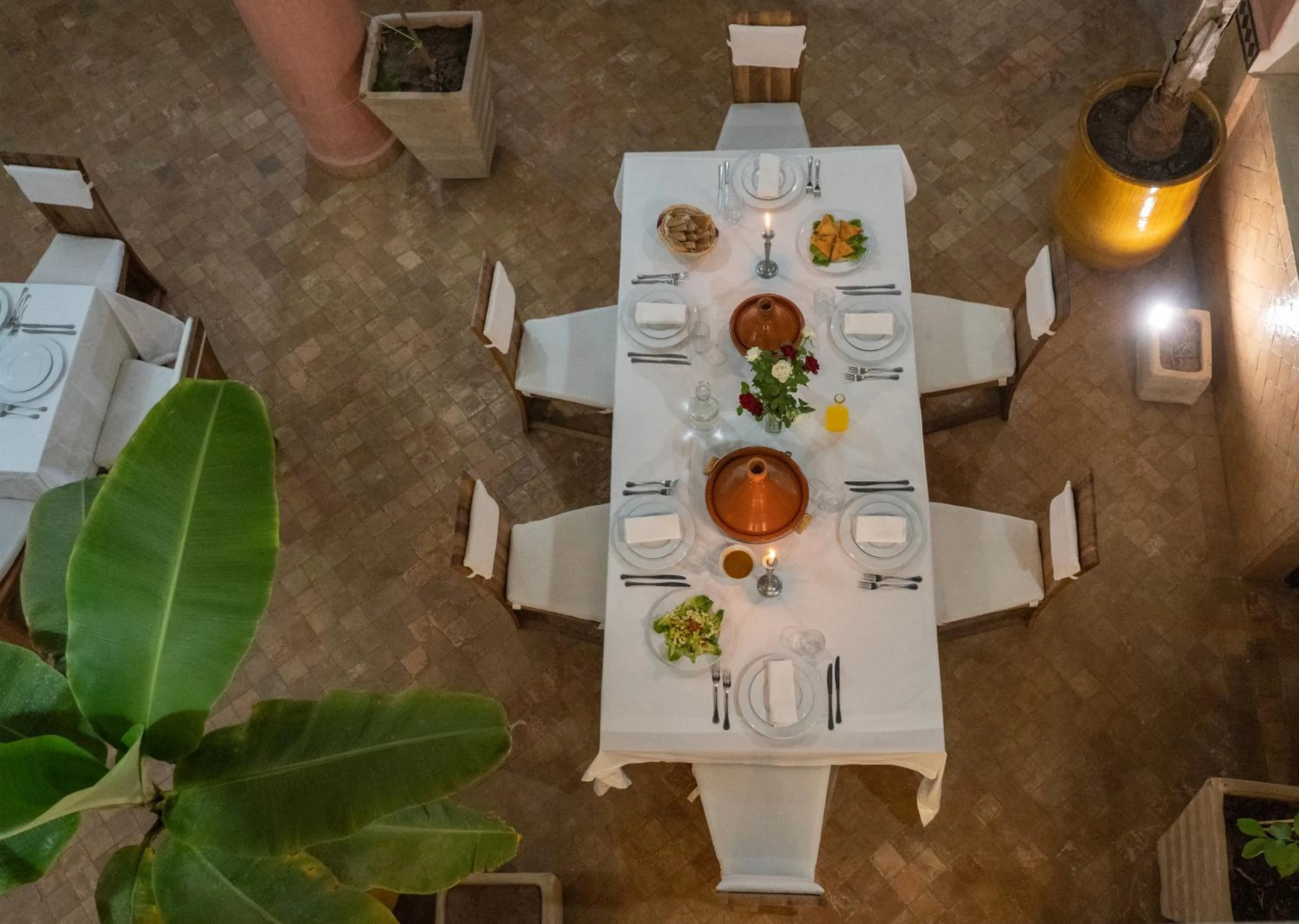 Restaurant/places to eat in Riad Le Plein Sud