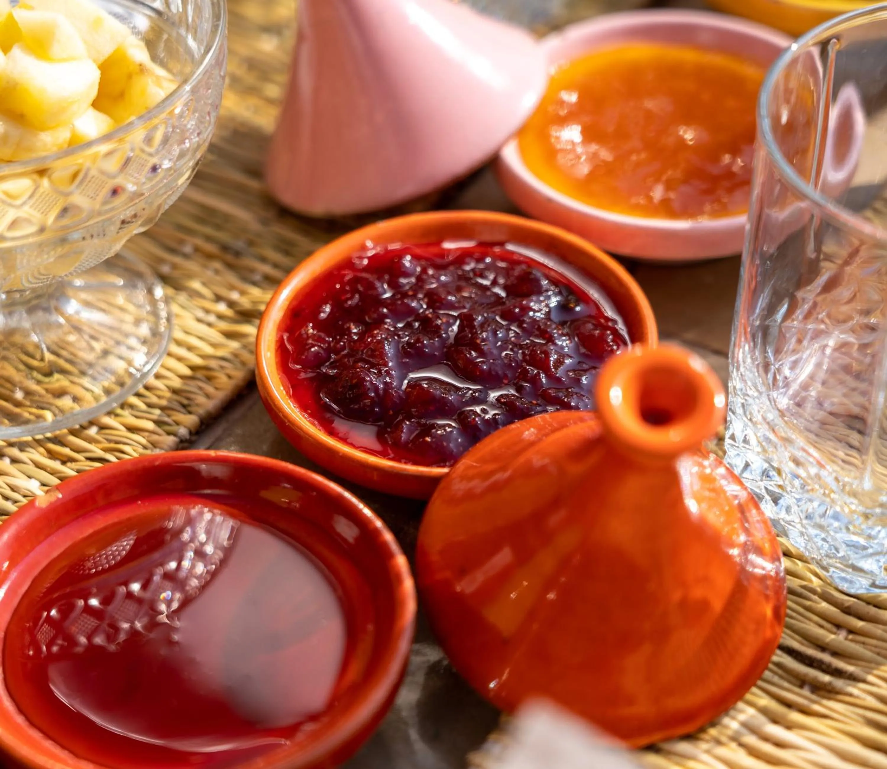 Breakfast in Riad Le Plein Sud