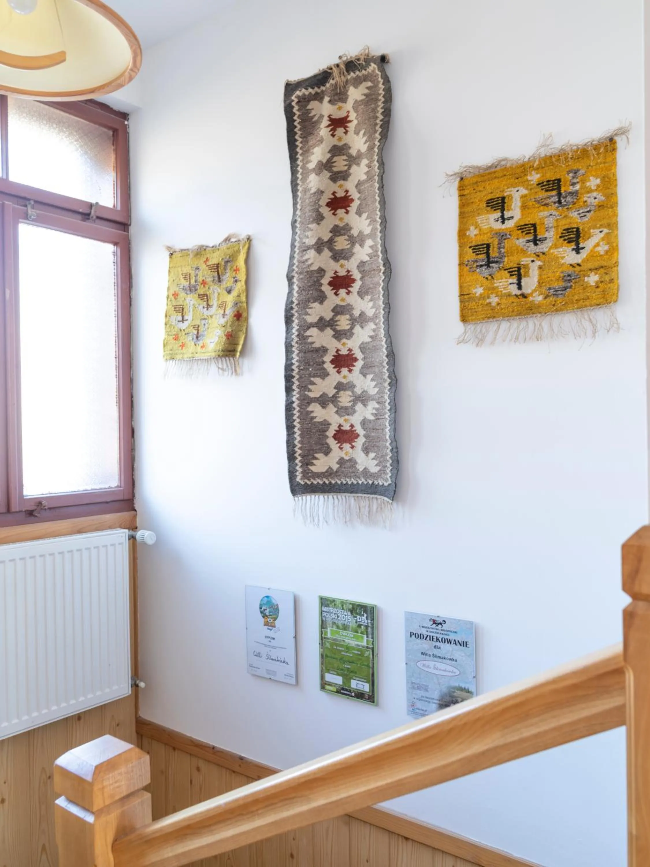 Lobby or reception in Willa Ślimakówka