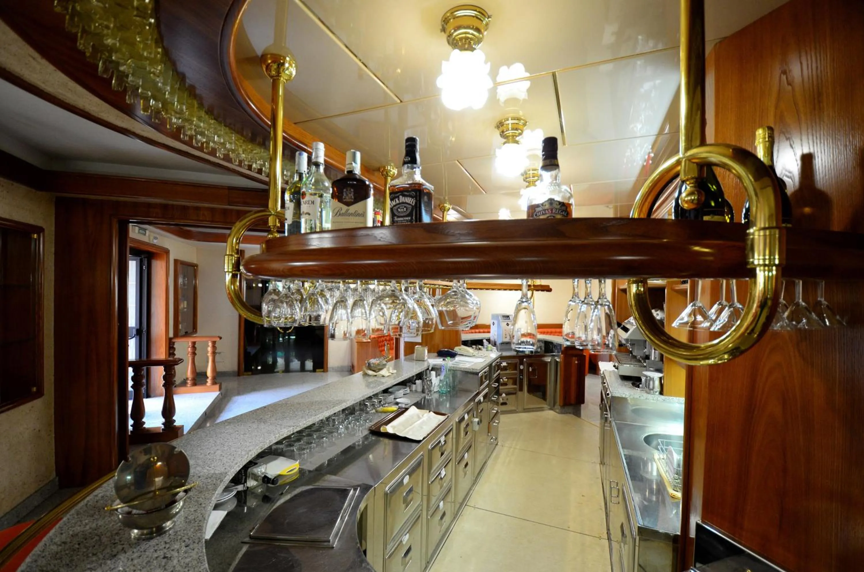 Lounge or bar in Grand Hotel delle Rocche