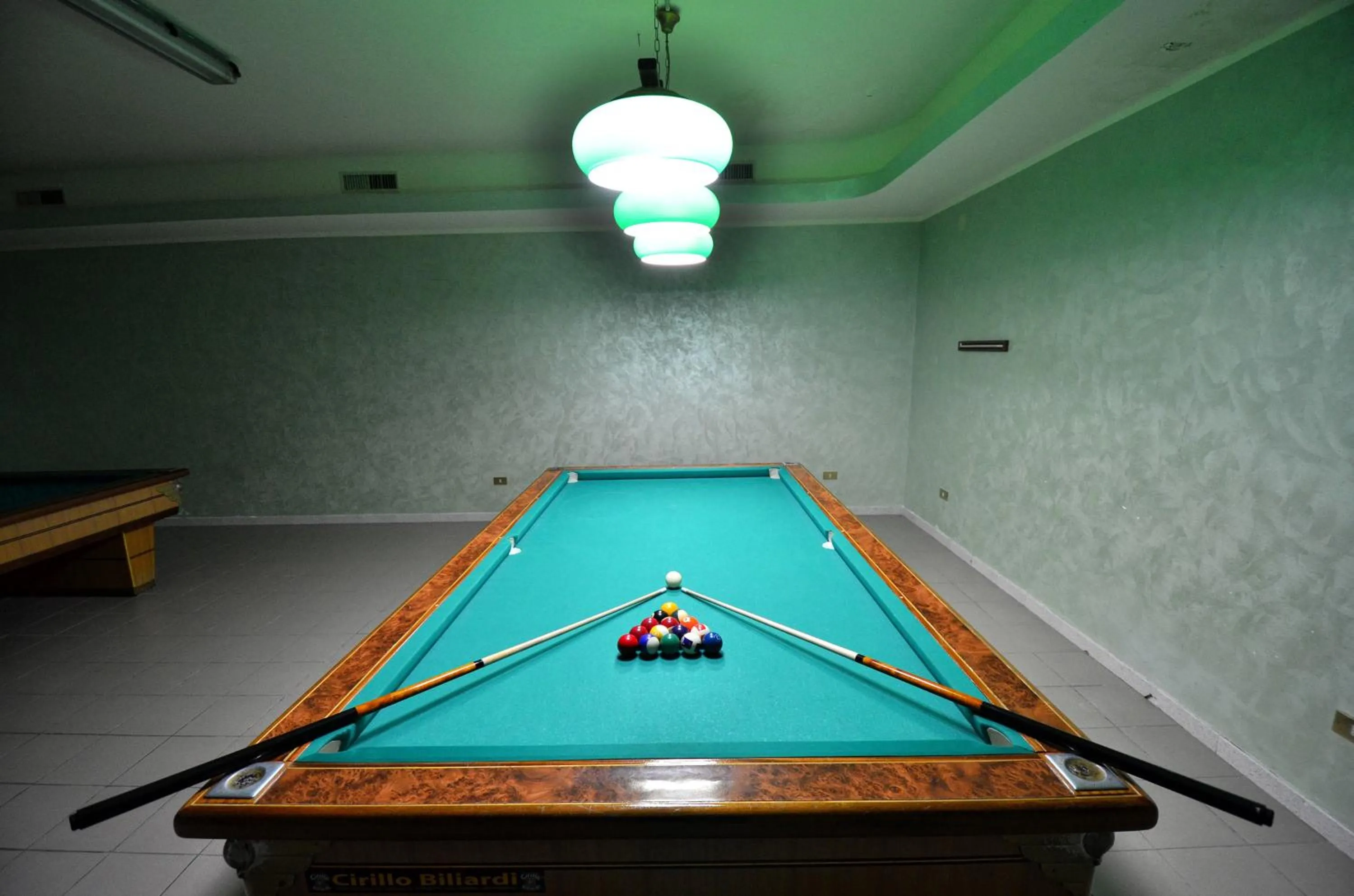 Billiard in Grand Hotel delle Rocche
