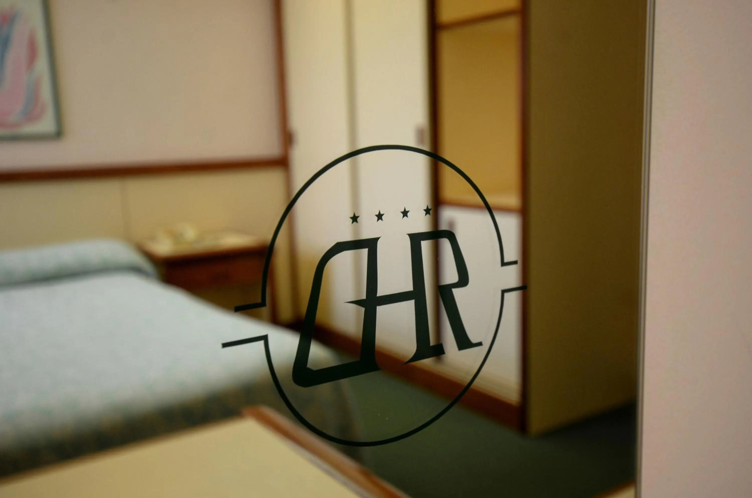 Decorative detail, Bed in Grand Hotel delle Rocche