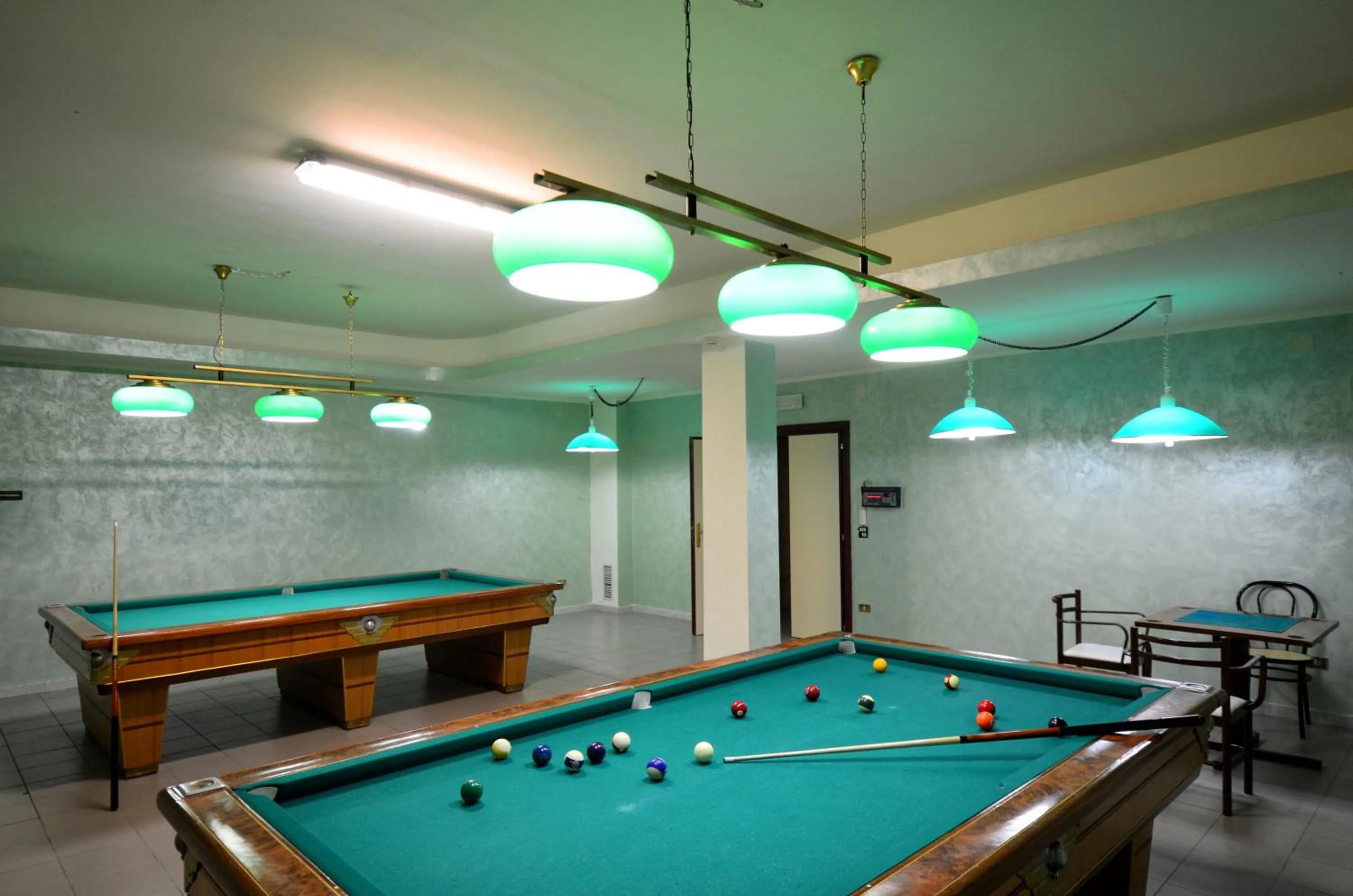 Billiard in Grand Hotel delle Rocche
