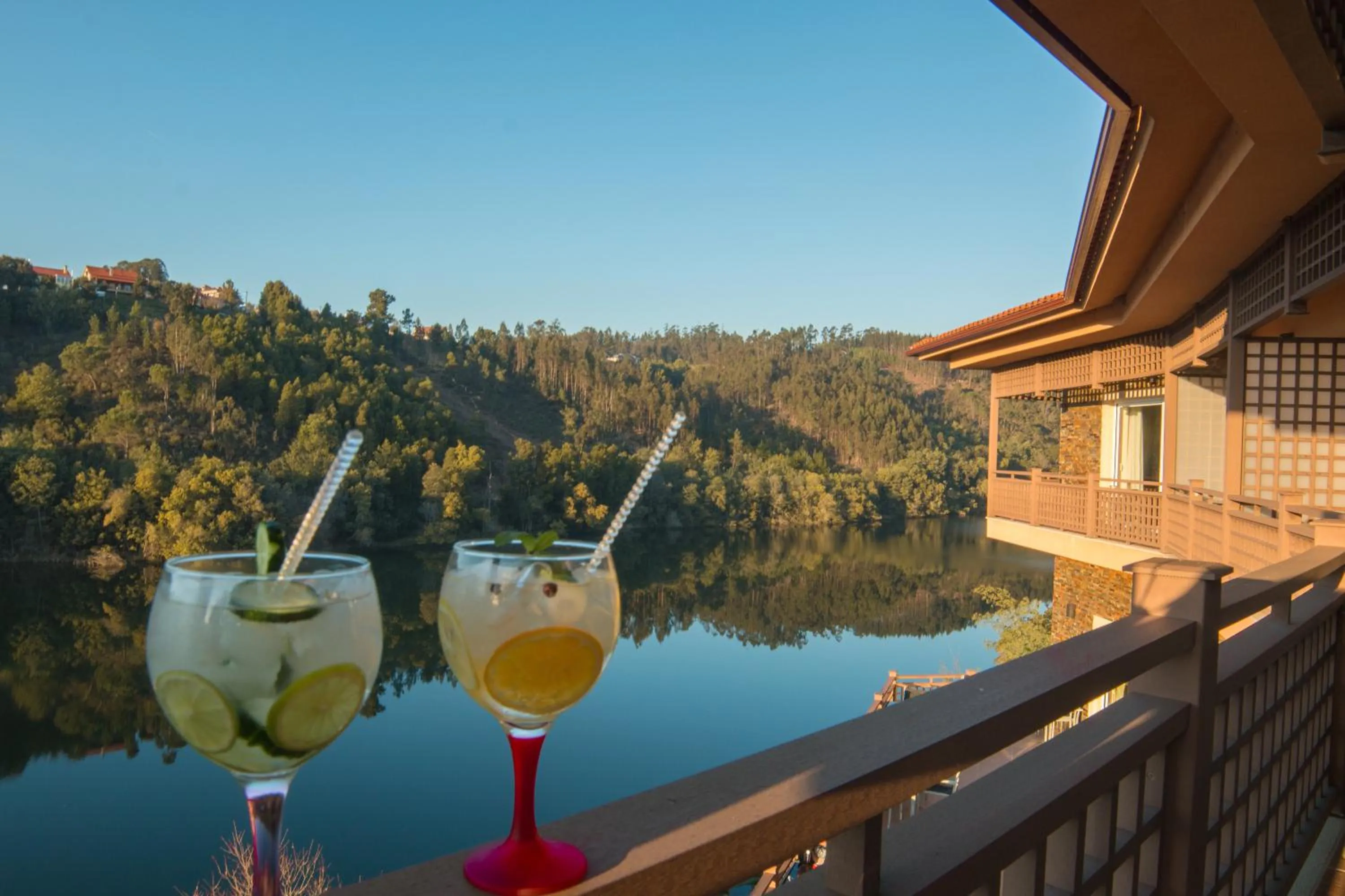 Balcony/Terrace in Hotel Rural Quinta da Conchada