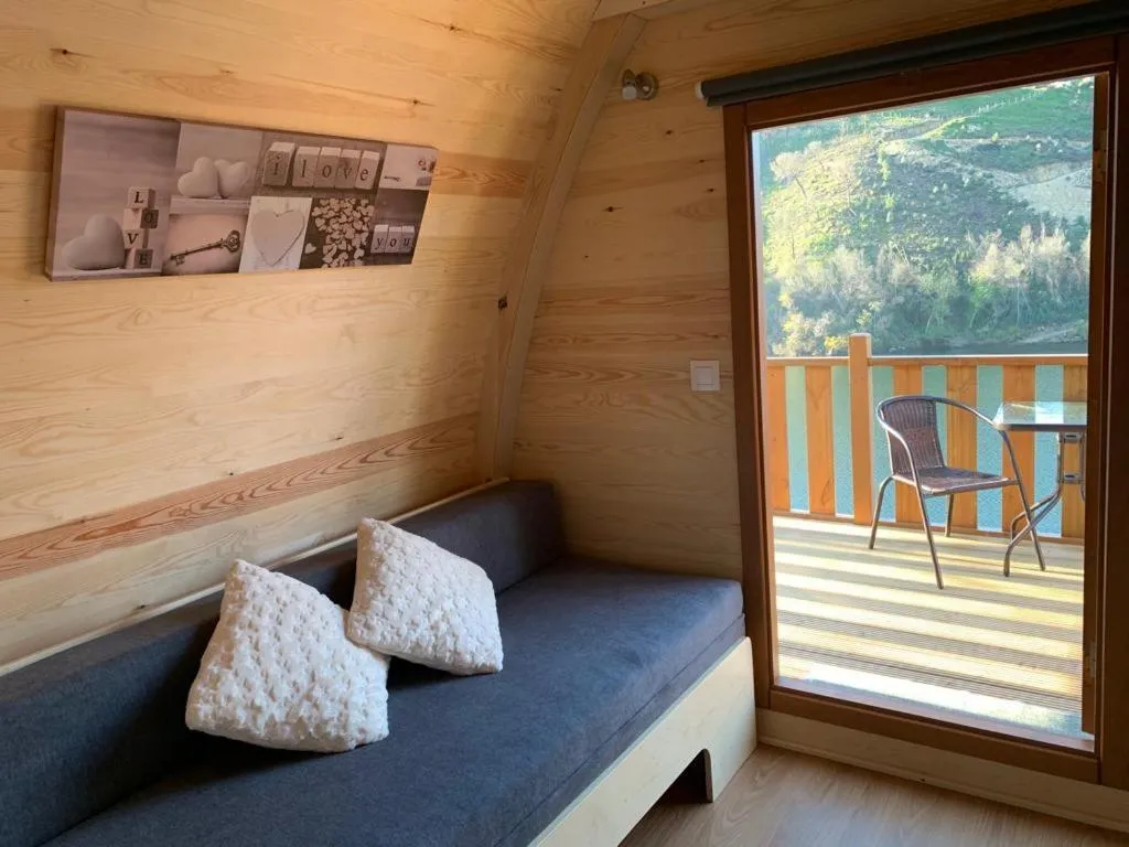 River view, Bed in Hotel Rural Quinta da Conchada