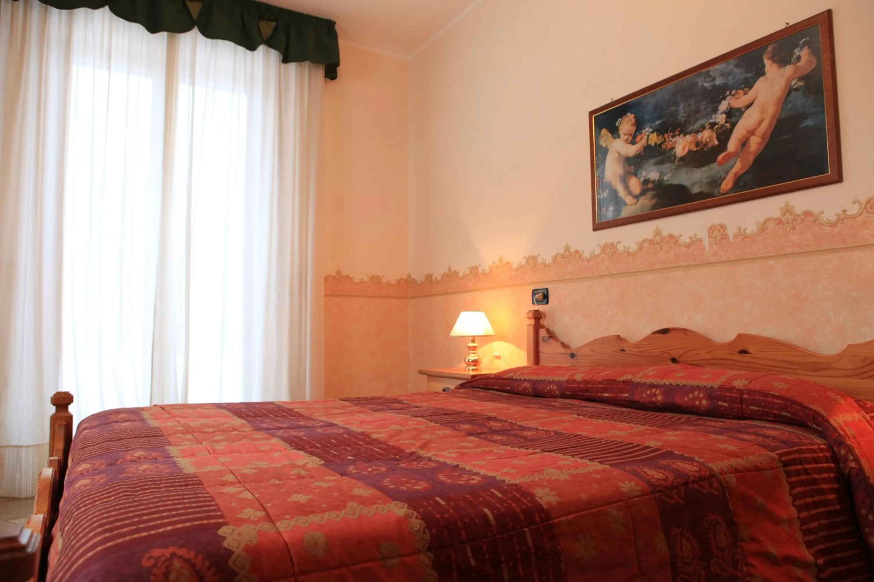 Bedroom, Bed in Hotel Centrale