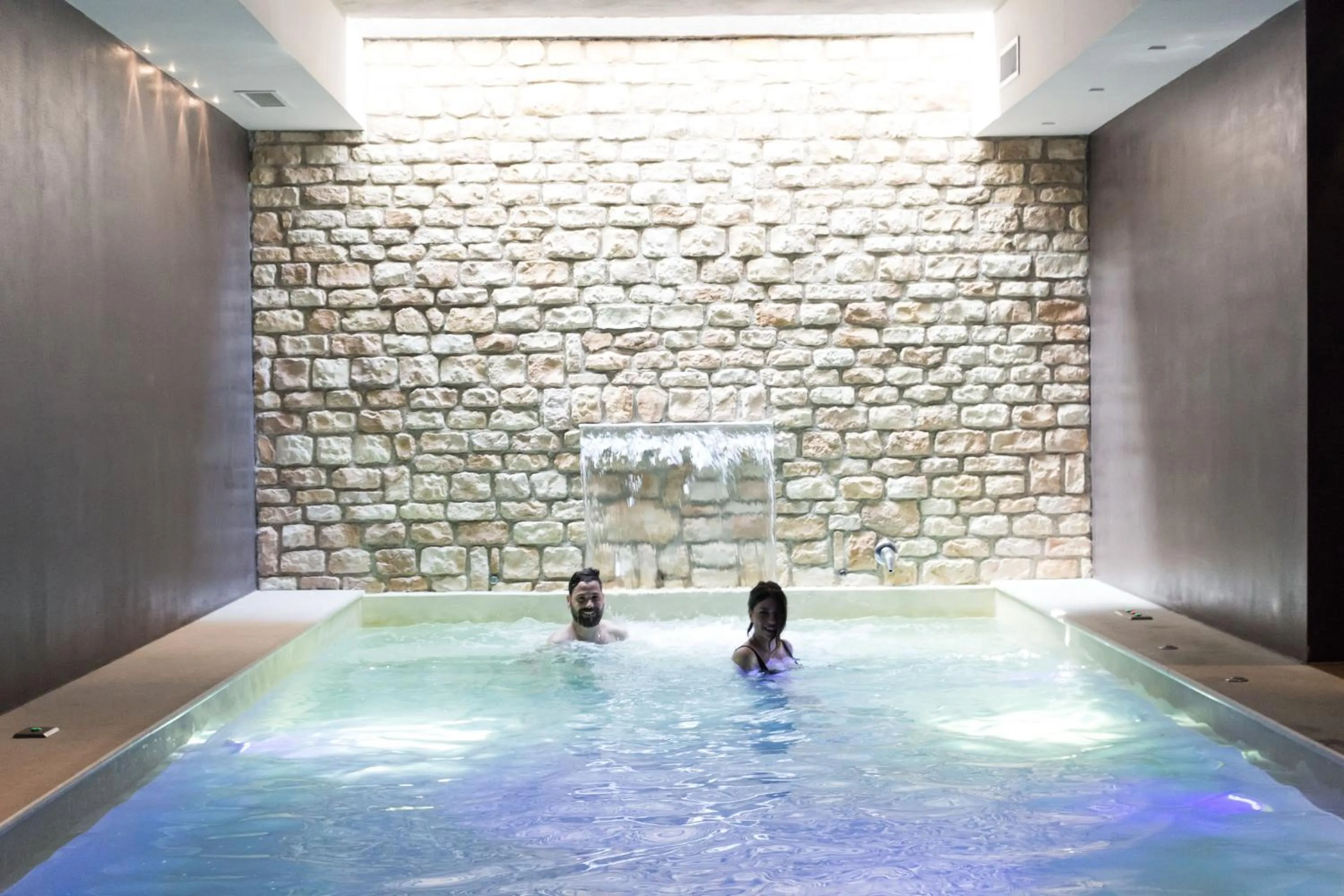 Swimming pool in Hotel Centrale