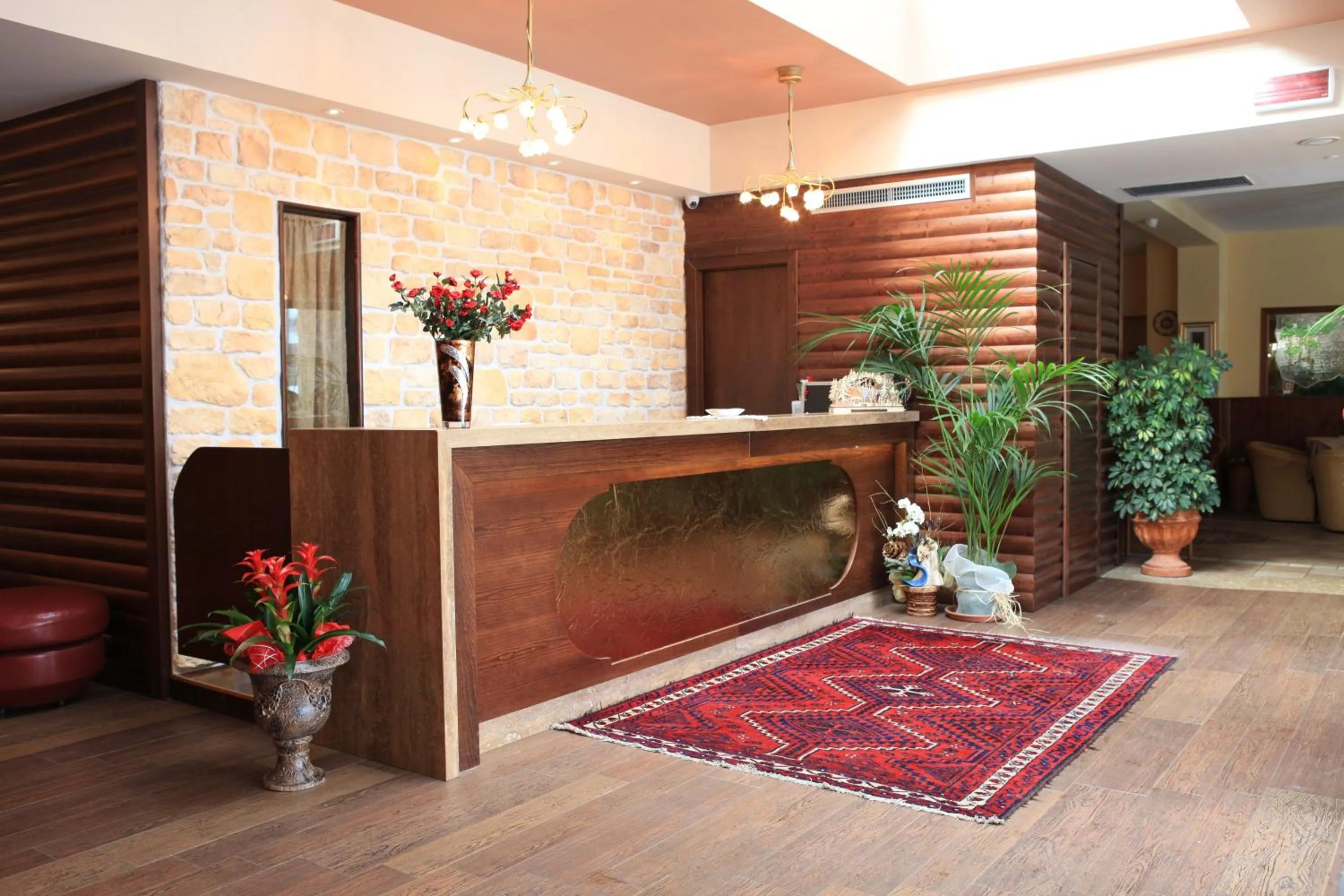 Lobby or reception in Hotel Centrale