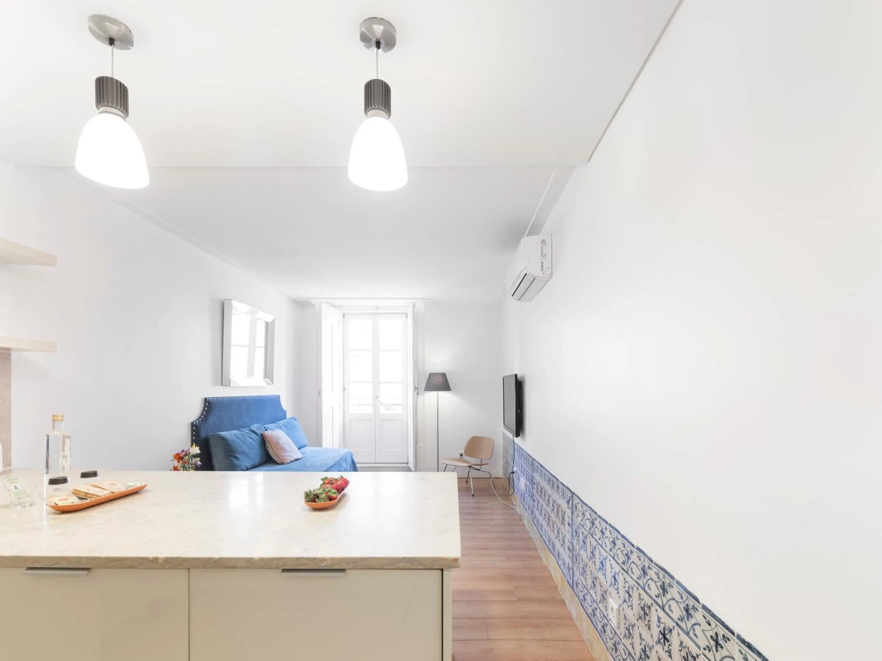 Kitchen or kitchenette in Lisbon Serviced Apartments - Baixa