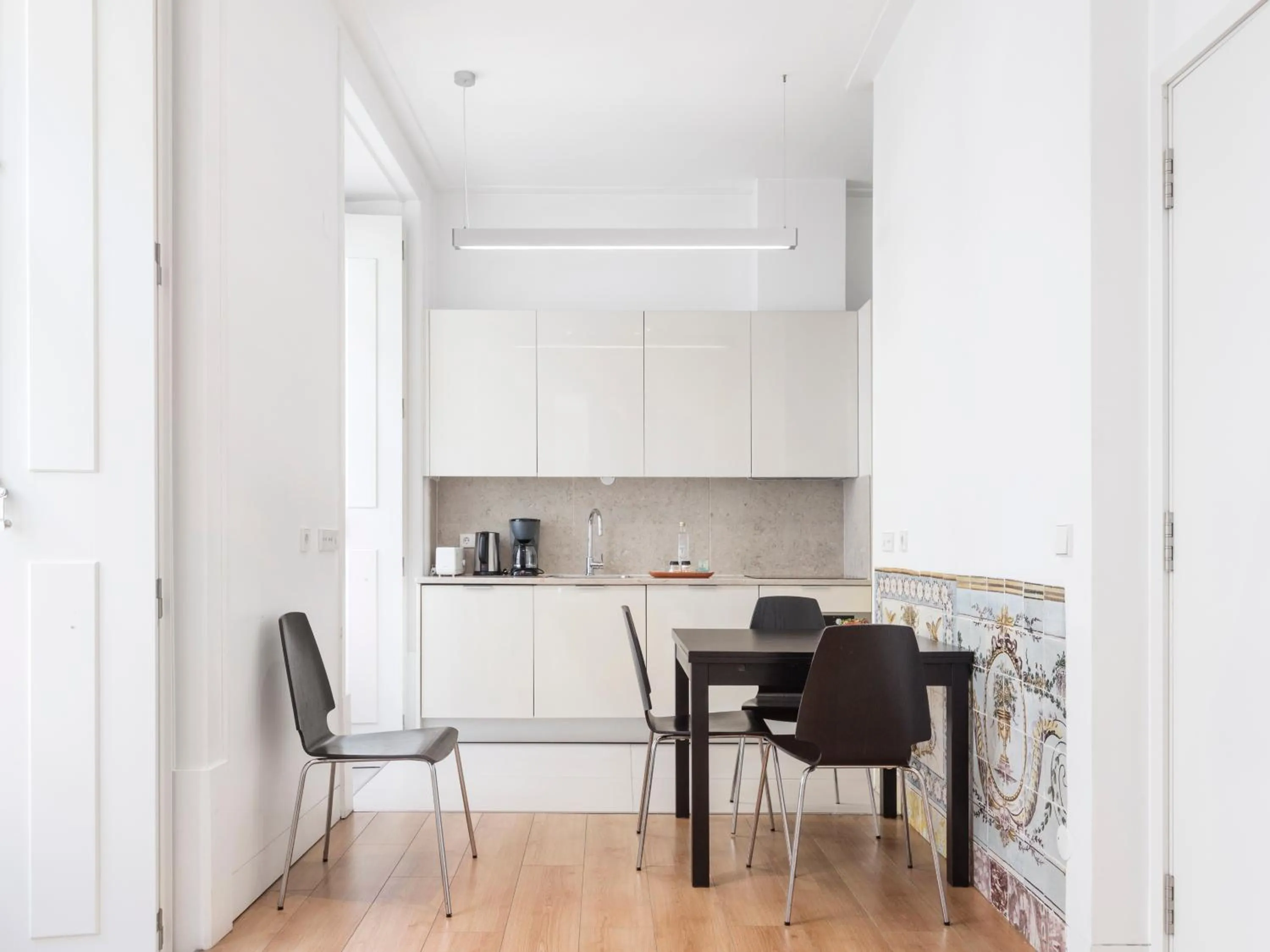 Kitchen or kitchenette in Lisbon Serviced Apartments - Baixa