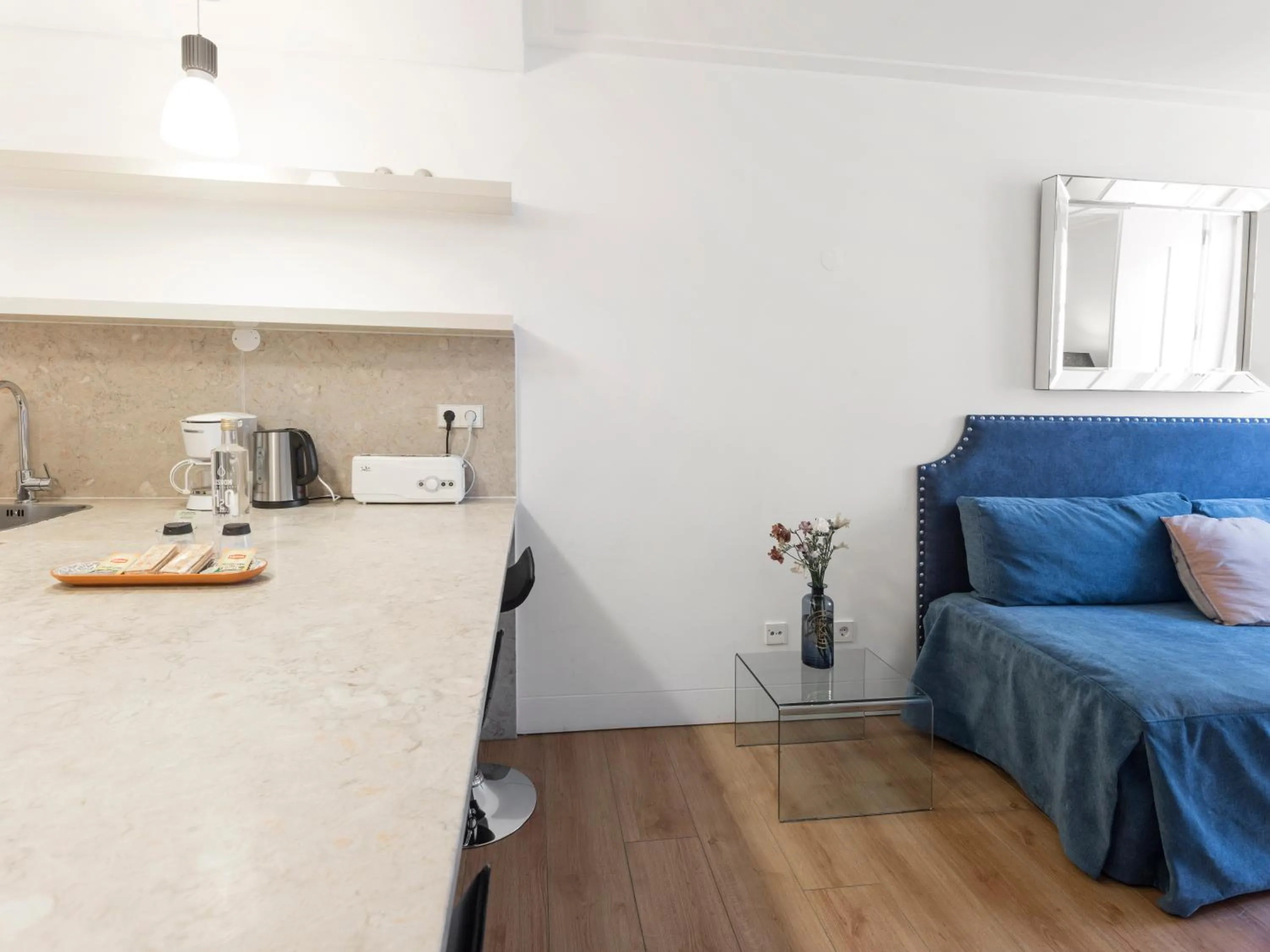 Kitchen or kitchenette in Lisbon Serviced Apartments - Baixa