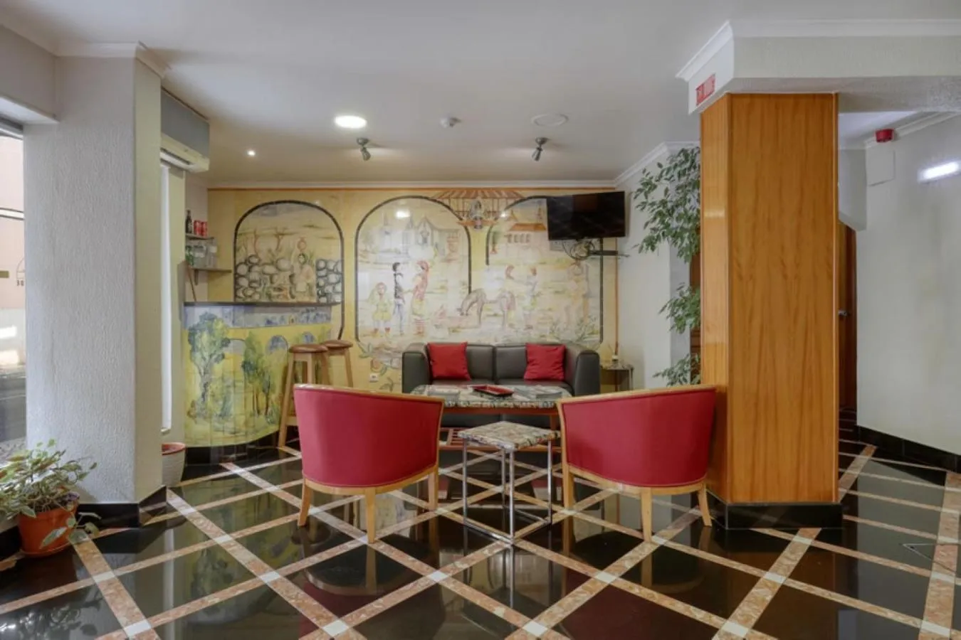 Lobby or reception in Hotel Nova Cidade