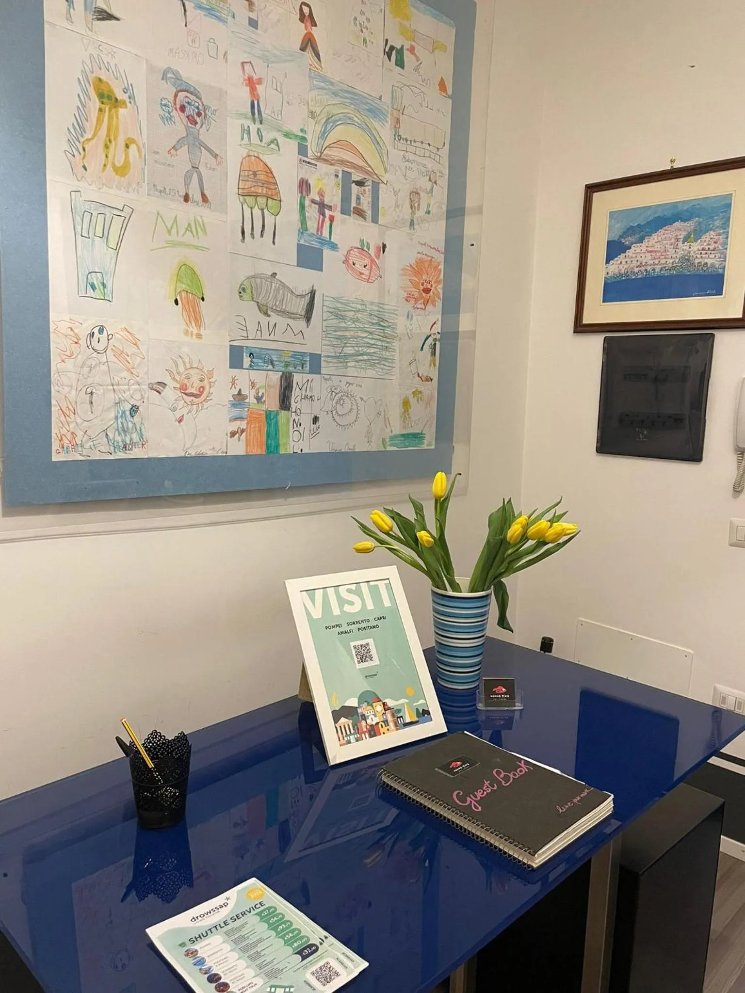 Lobby or reception in Nonna Pina Art Rooms