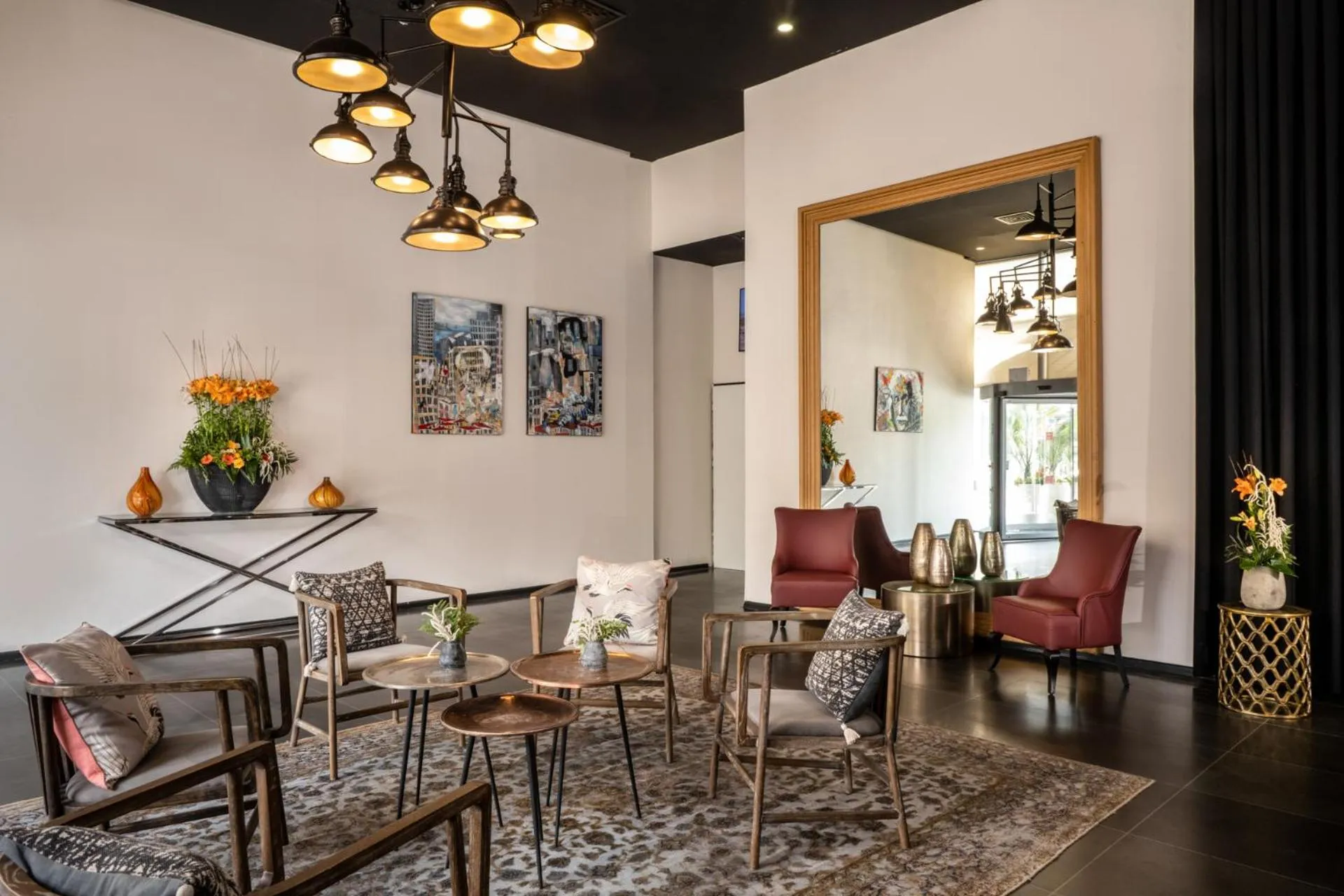 Lobby or reception in Leonardo Boutique Rehovot
