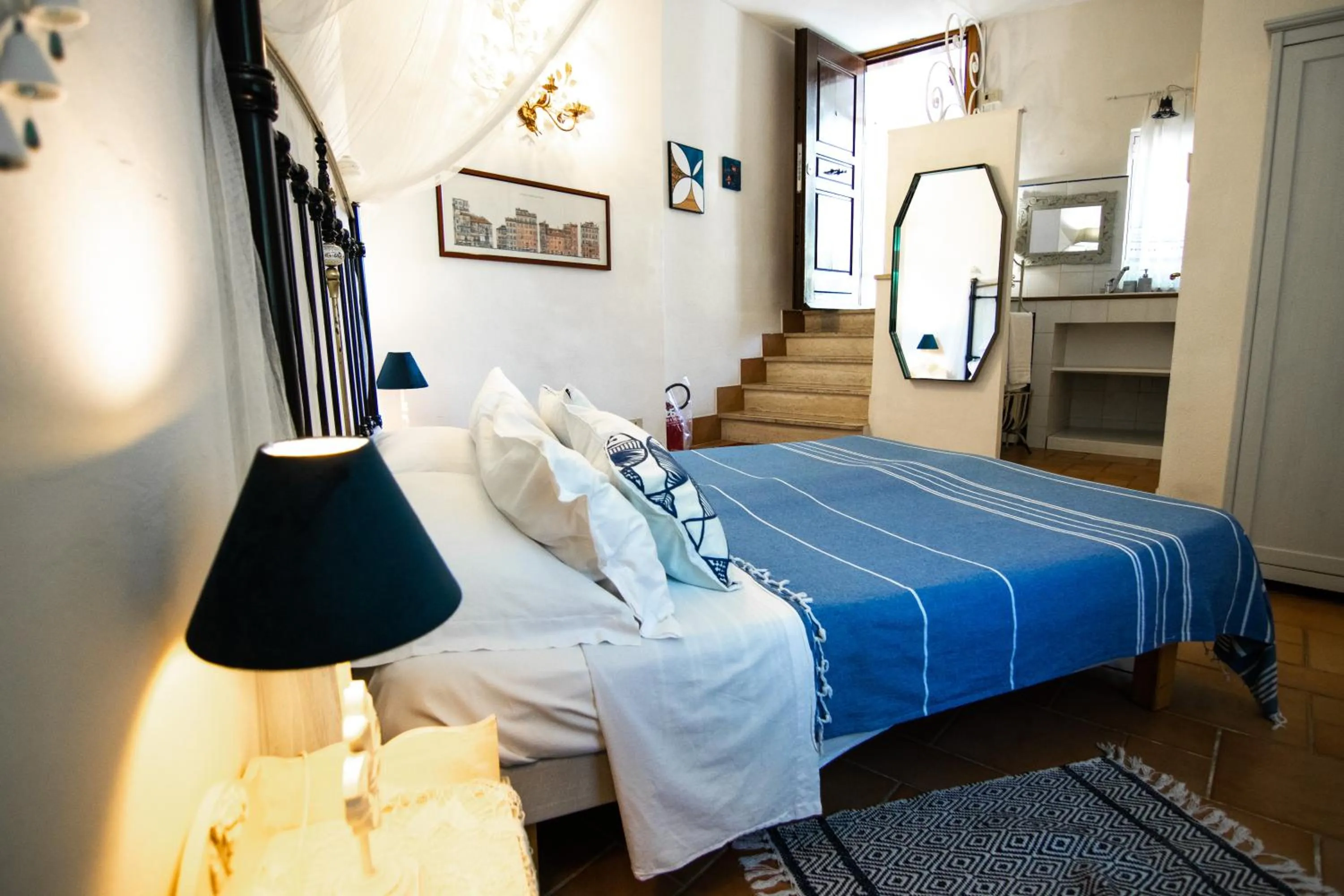 Bed in Barocchetto Romano