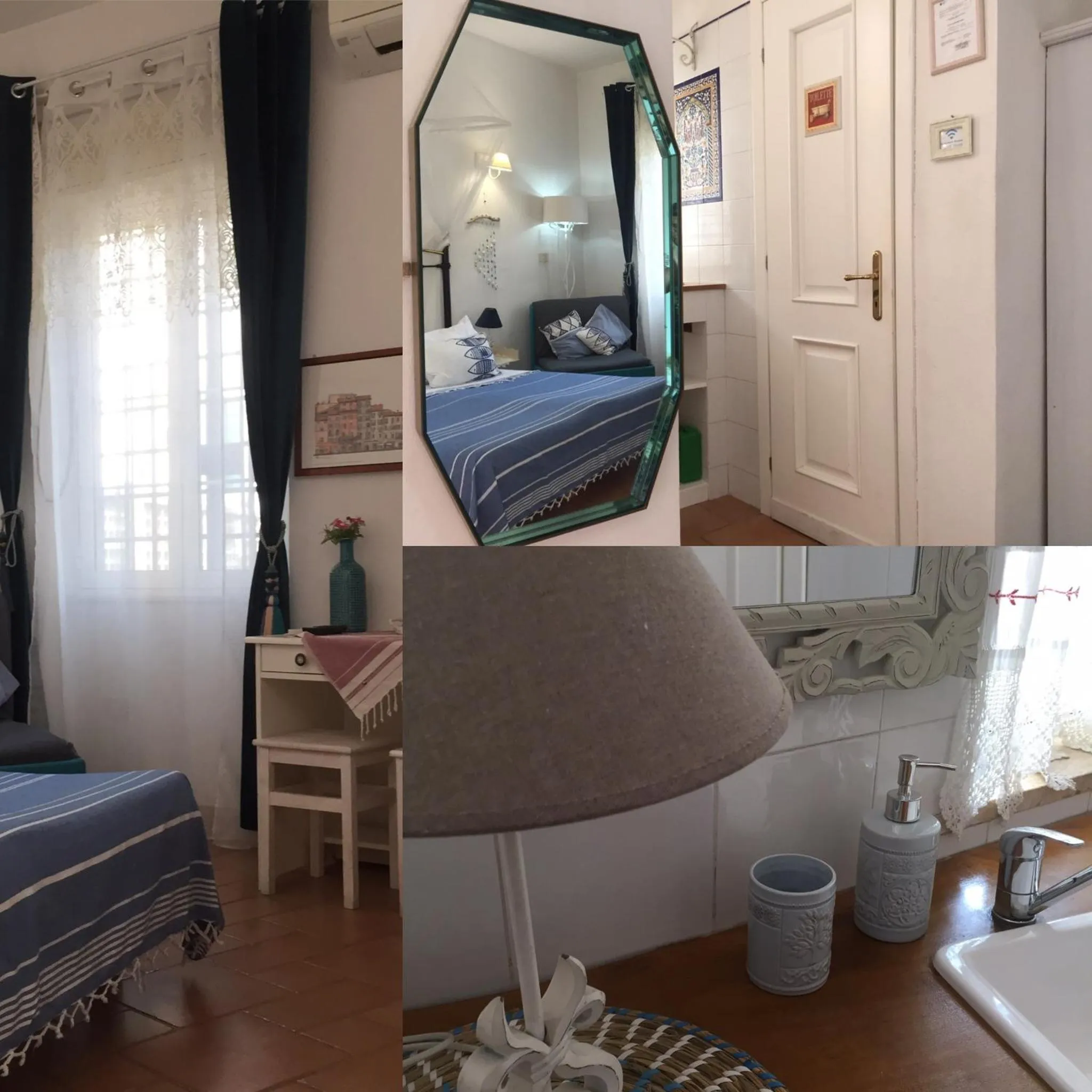 Bedroom, Bed in Barocchetto Romano