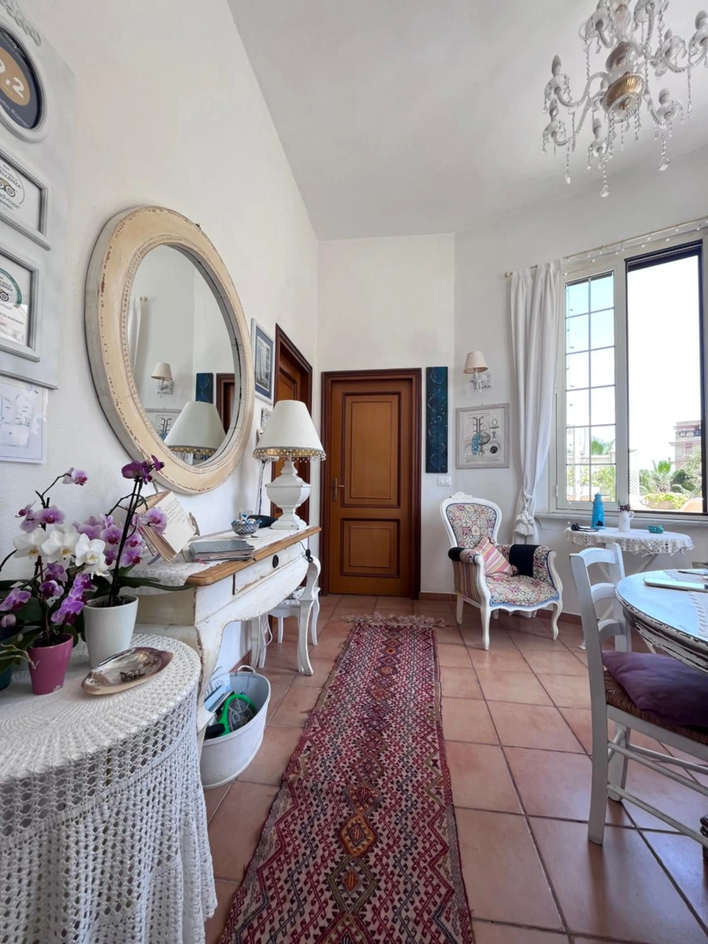 Living room in Barocchetto Romano