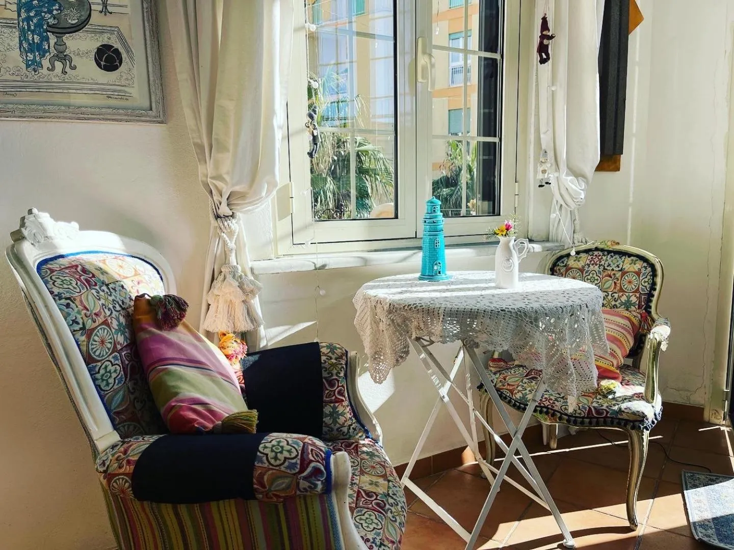 Living room in Barocchetto Romano