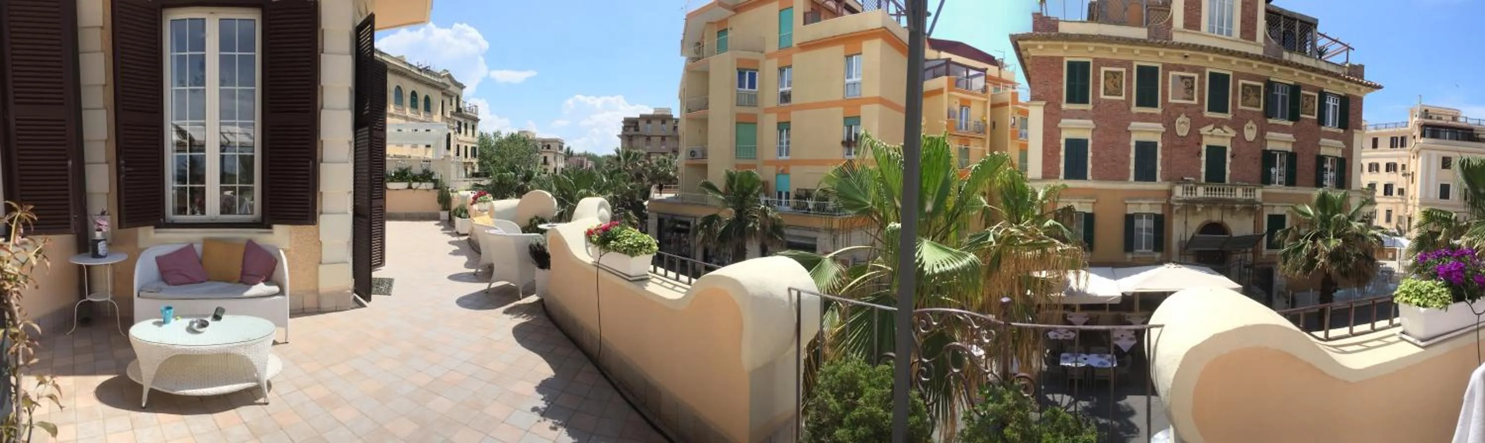 Patio in Barocchetto Romano