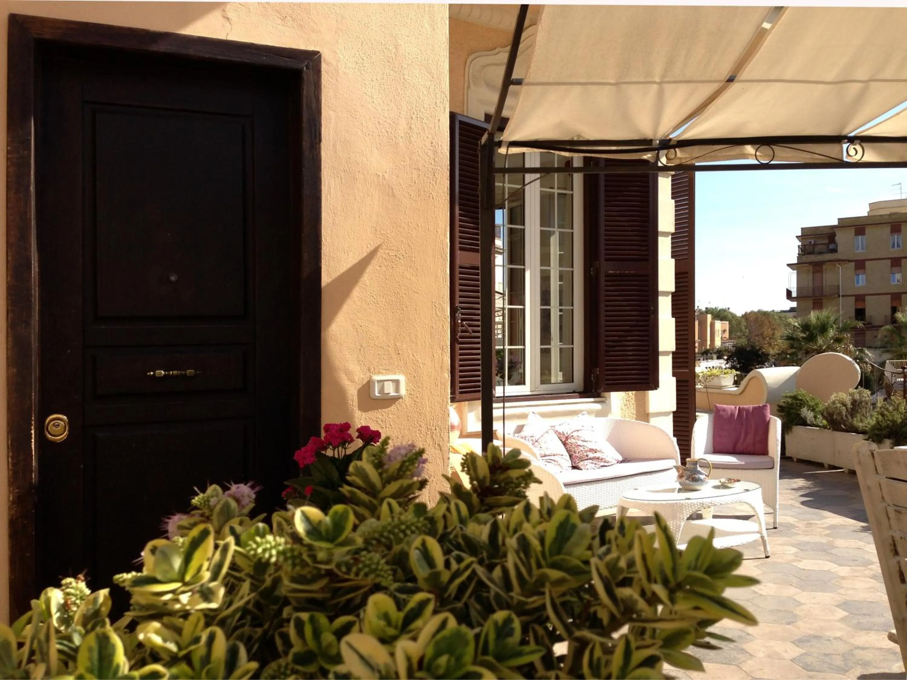 Patio in Barocchetto Romano