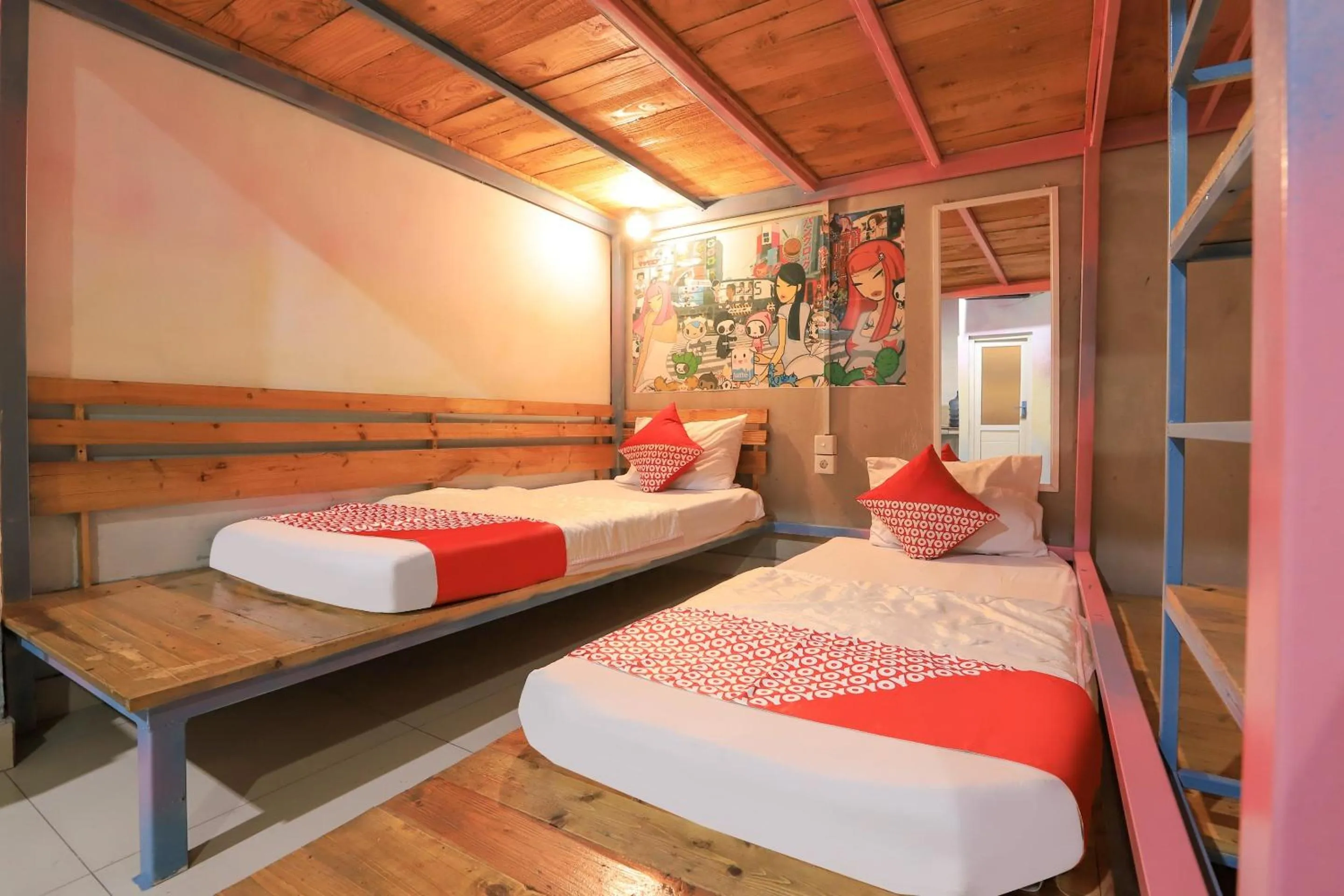 Bedroom in Hotel O Tokidoki X Ah123 Residence