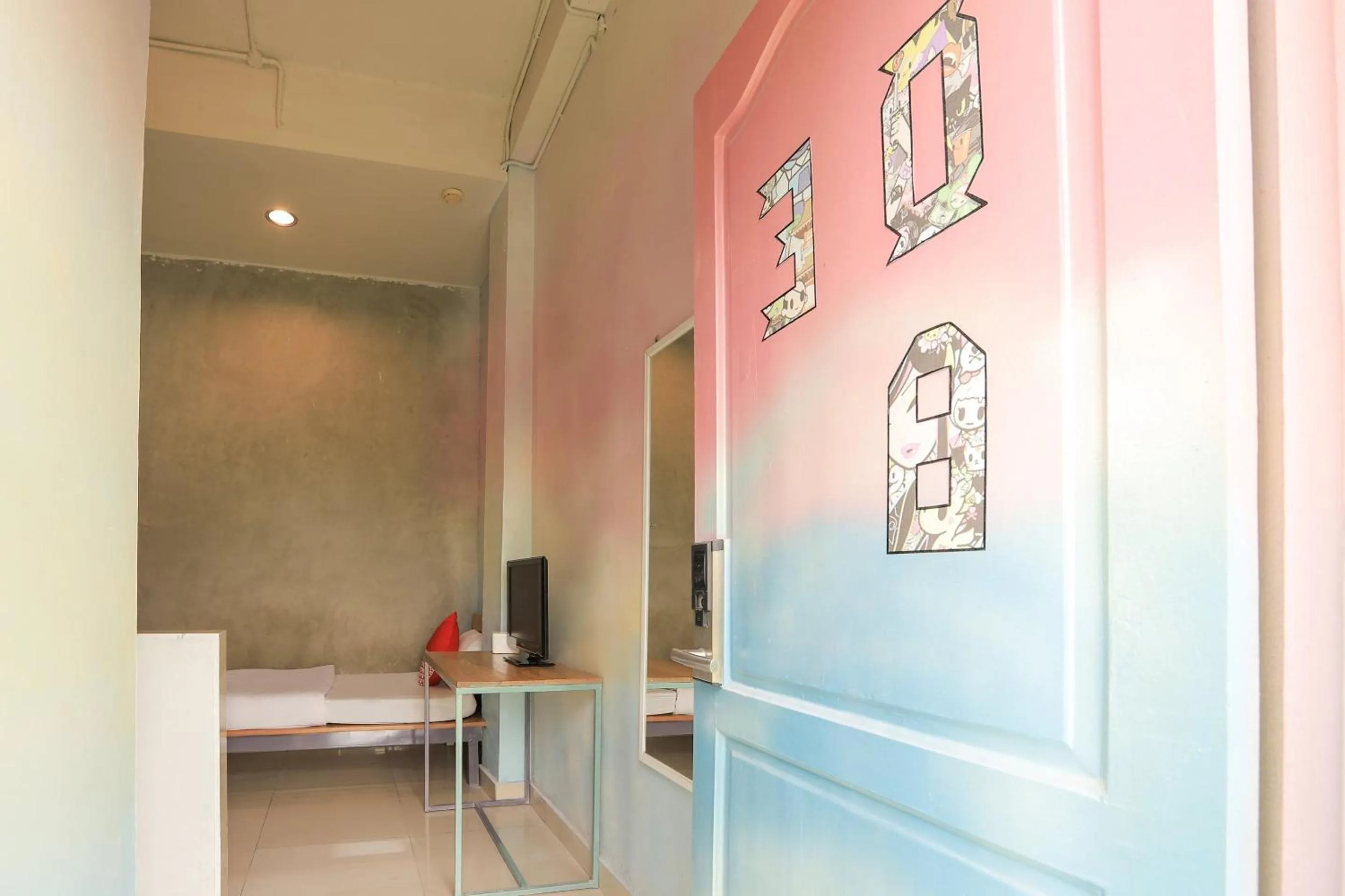 Bedroom in Hotel O Tokidoki X Ah123 Residence