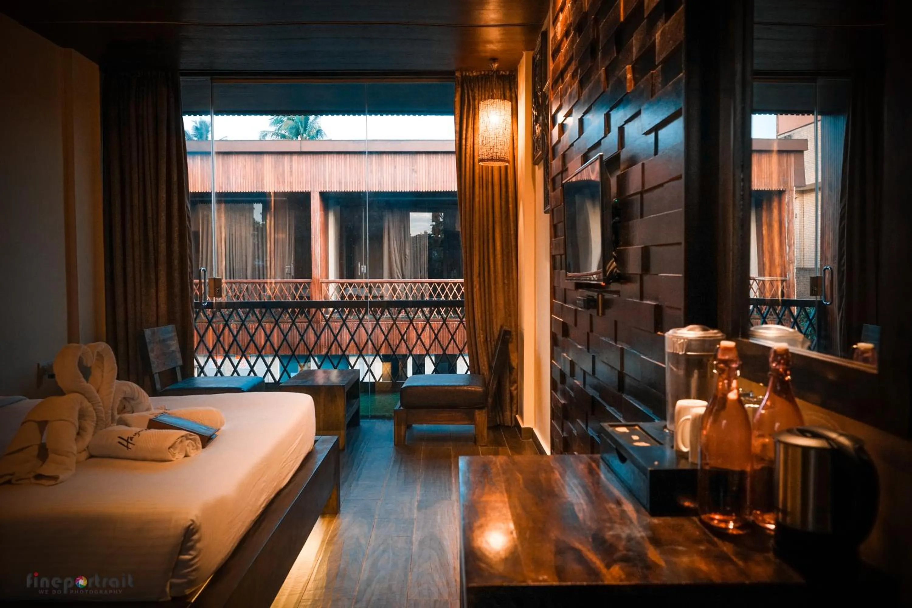 Bed in Haywizz Havelock Island Resort