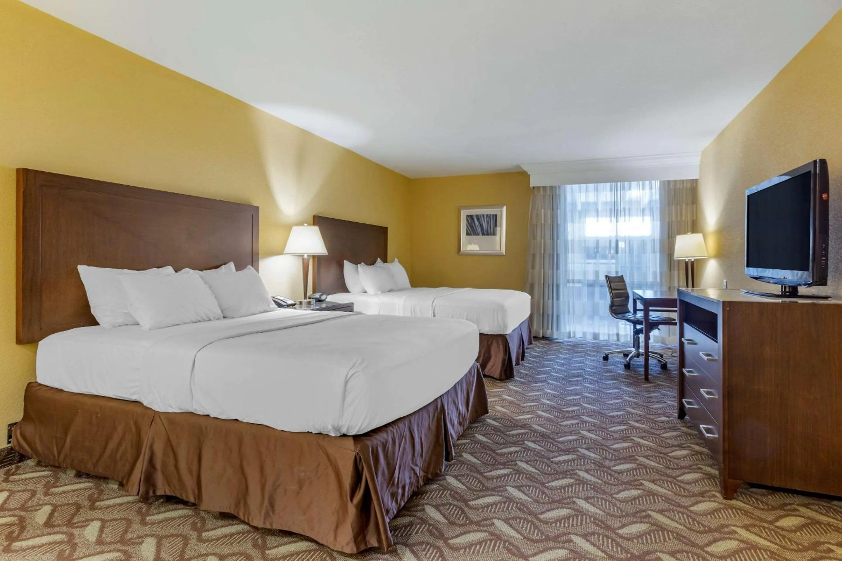 Photo of the whole room, Bed in Clarion Inn & Suites Roswell
