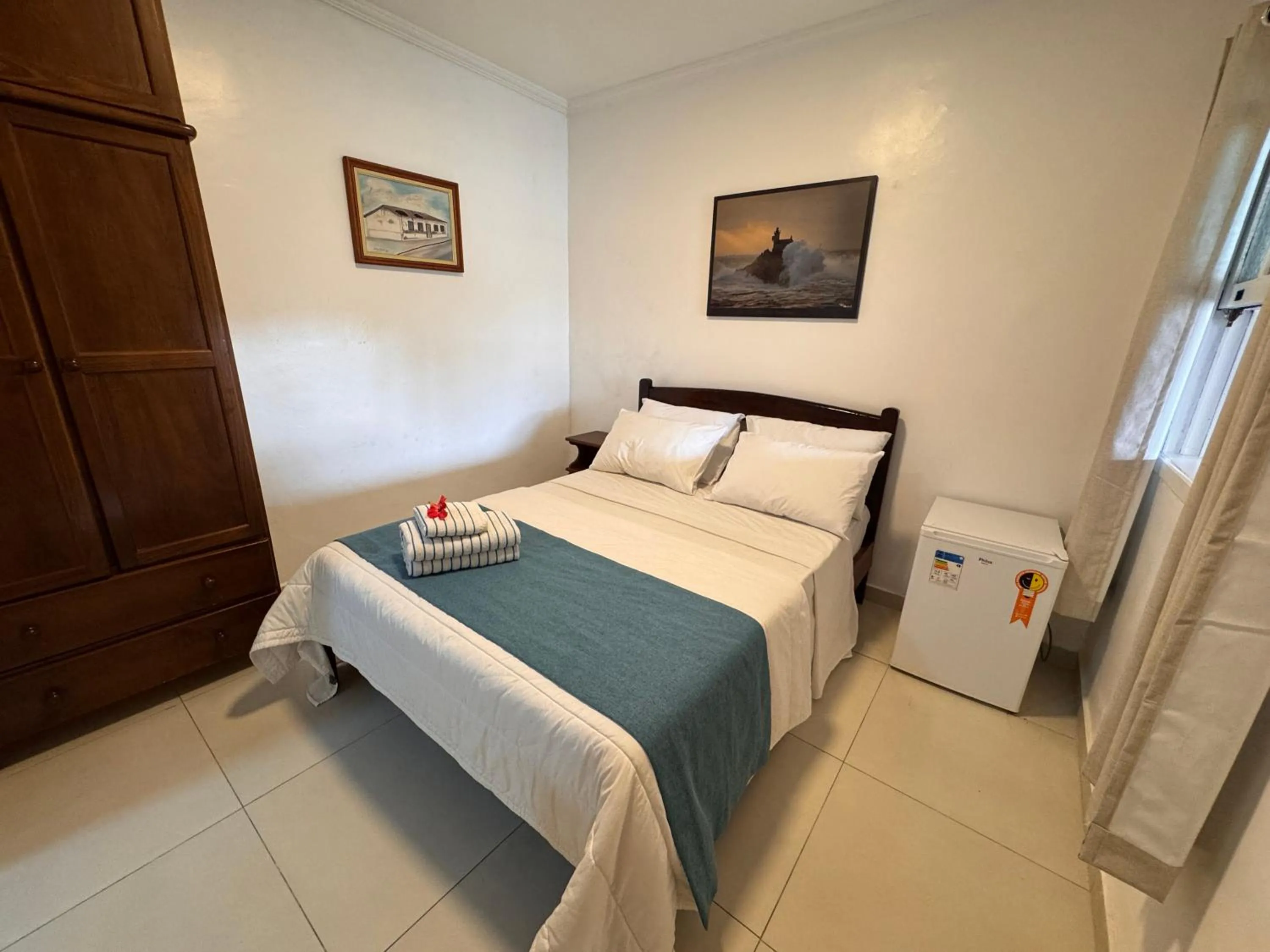 Bed in Pousada Porto Praia